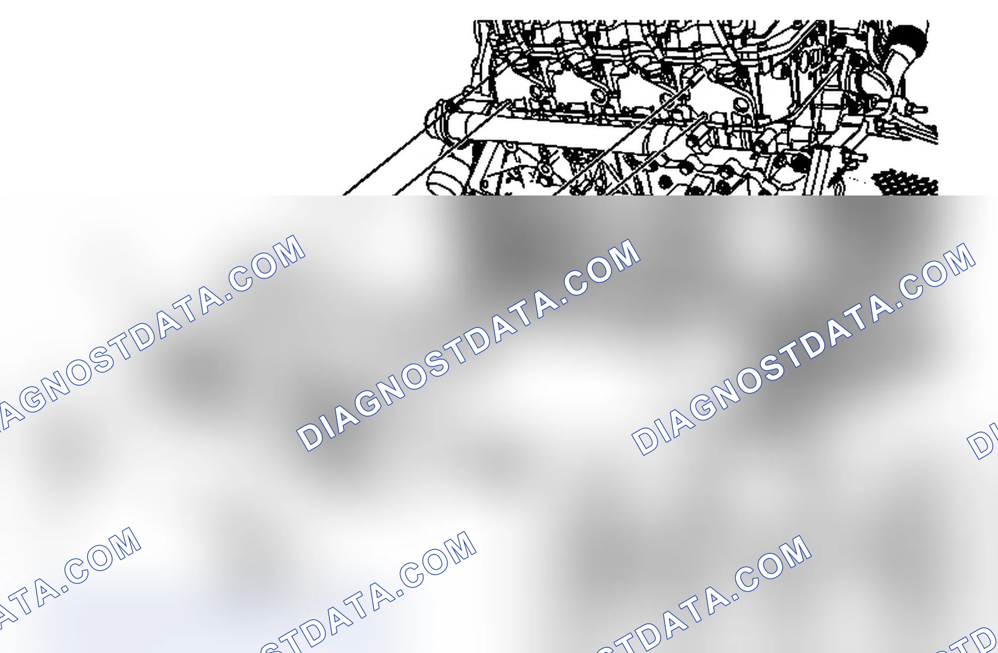 Scheme 1: Exhaust Manifold Replacement - Left Side (Diesel)