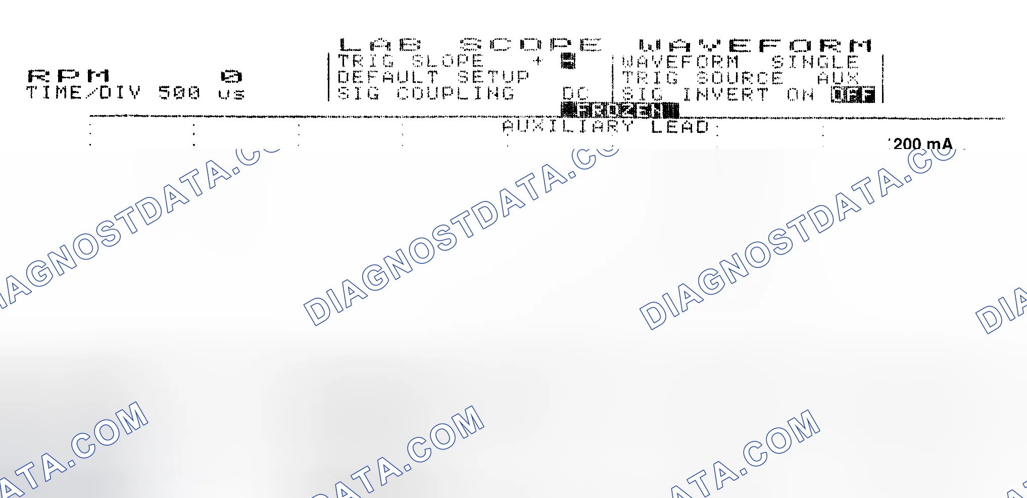 Scheme 17: Single Injector w/Normal Current Flow - Current Pattern