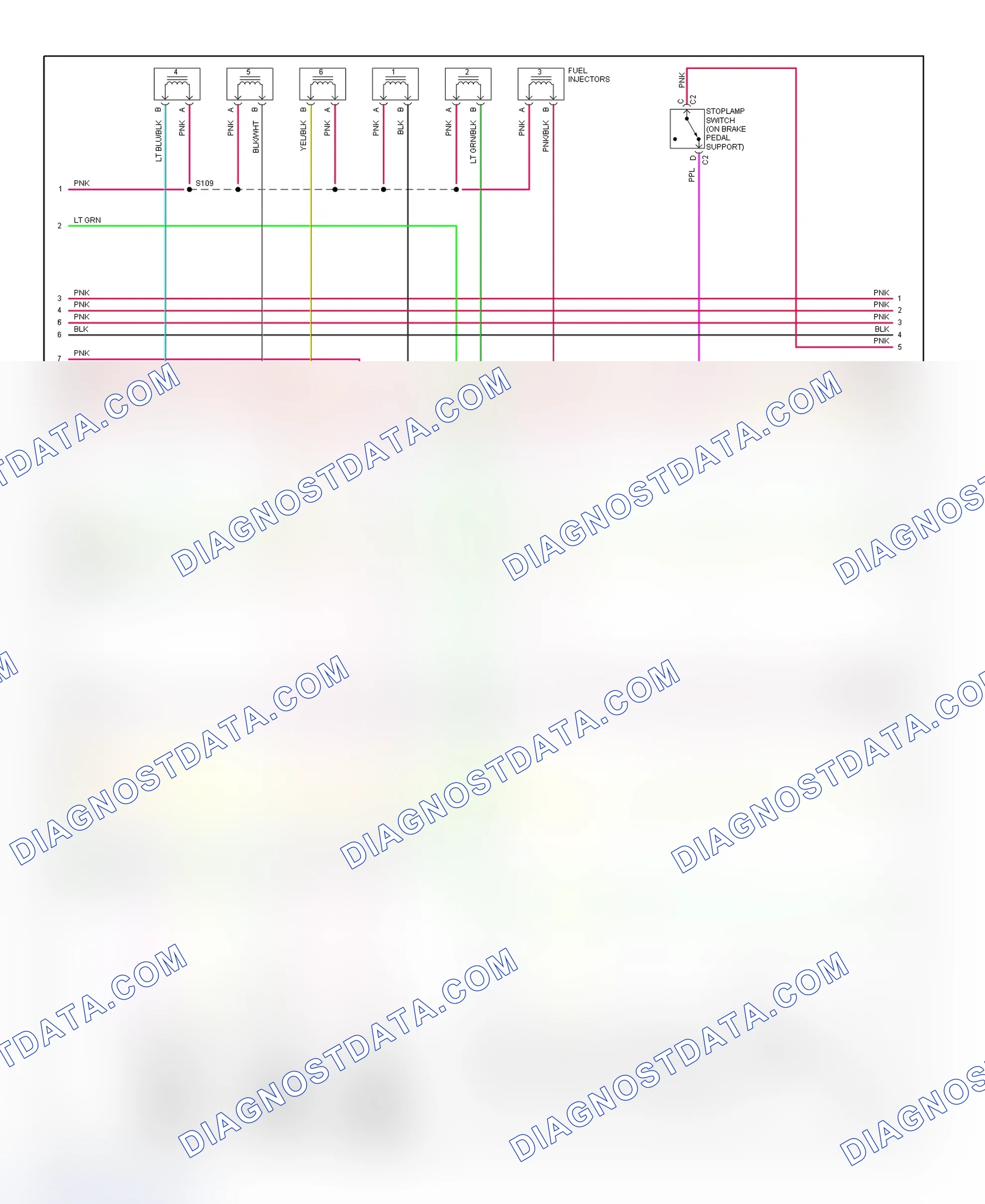 Scheme 135: PCM Wiring Diagram (Lumina & Monte Carlo - 3.8L - 2 Of 4)