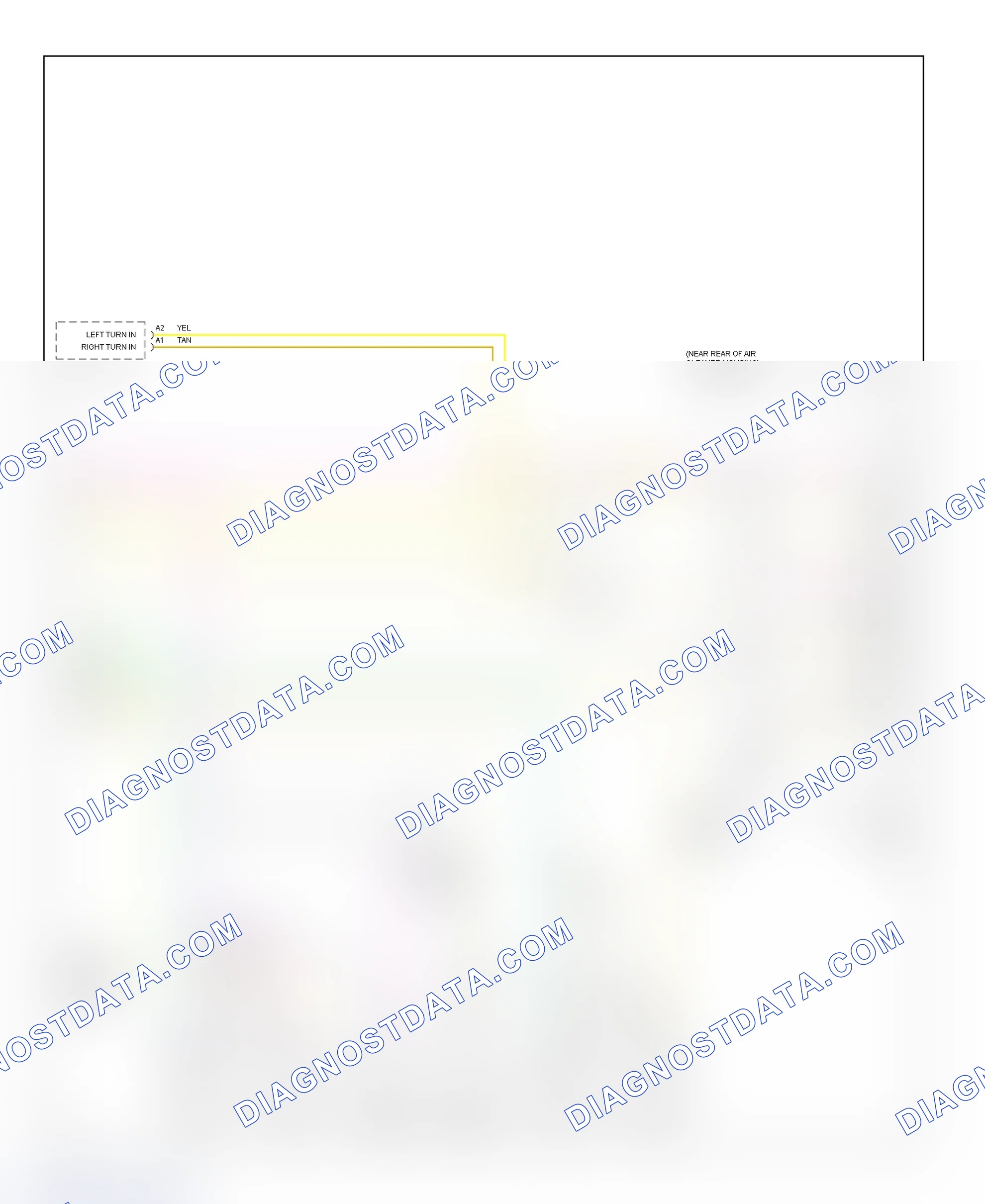 Scheme 35: Exterior Lights Wiring Diagram (Park Avenue - 2 Of 2)