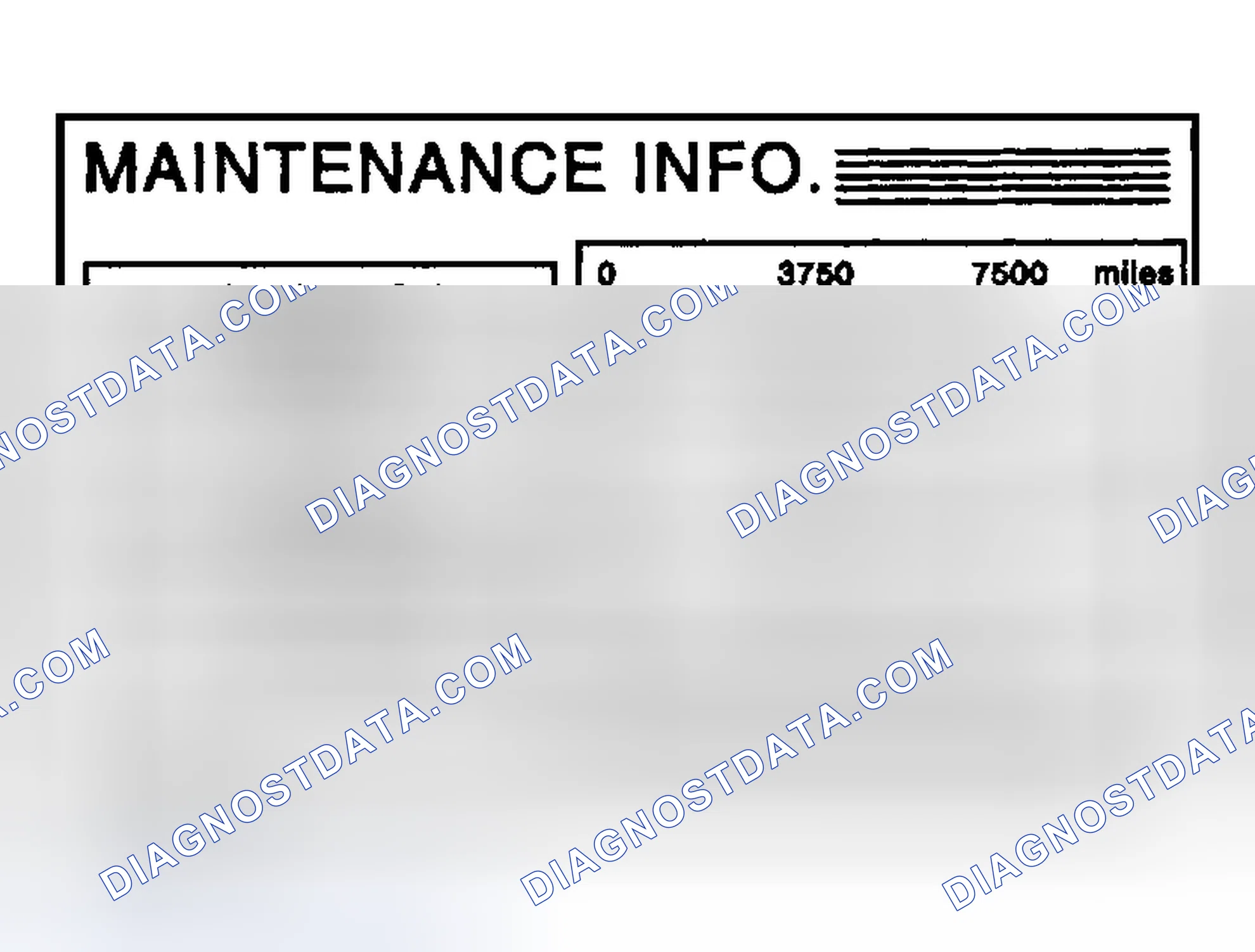 Scheme 5: MAINTENANCE INTERVAL RESET - PROCEDURE 3
