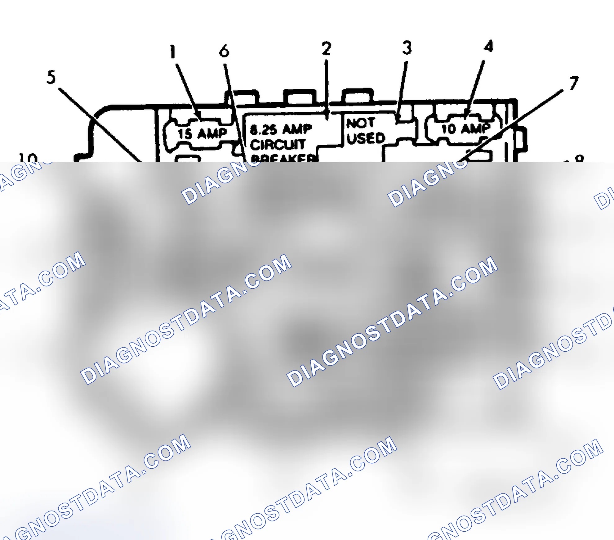 Scheme 6: INTERIOR FUSE PANEL IDENTIFICATION