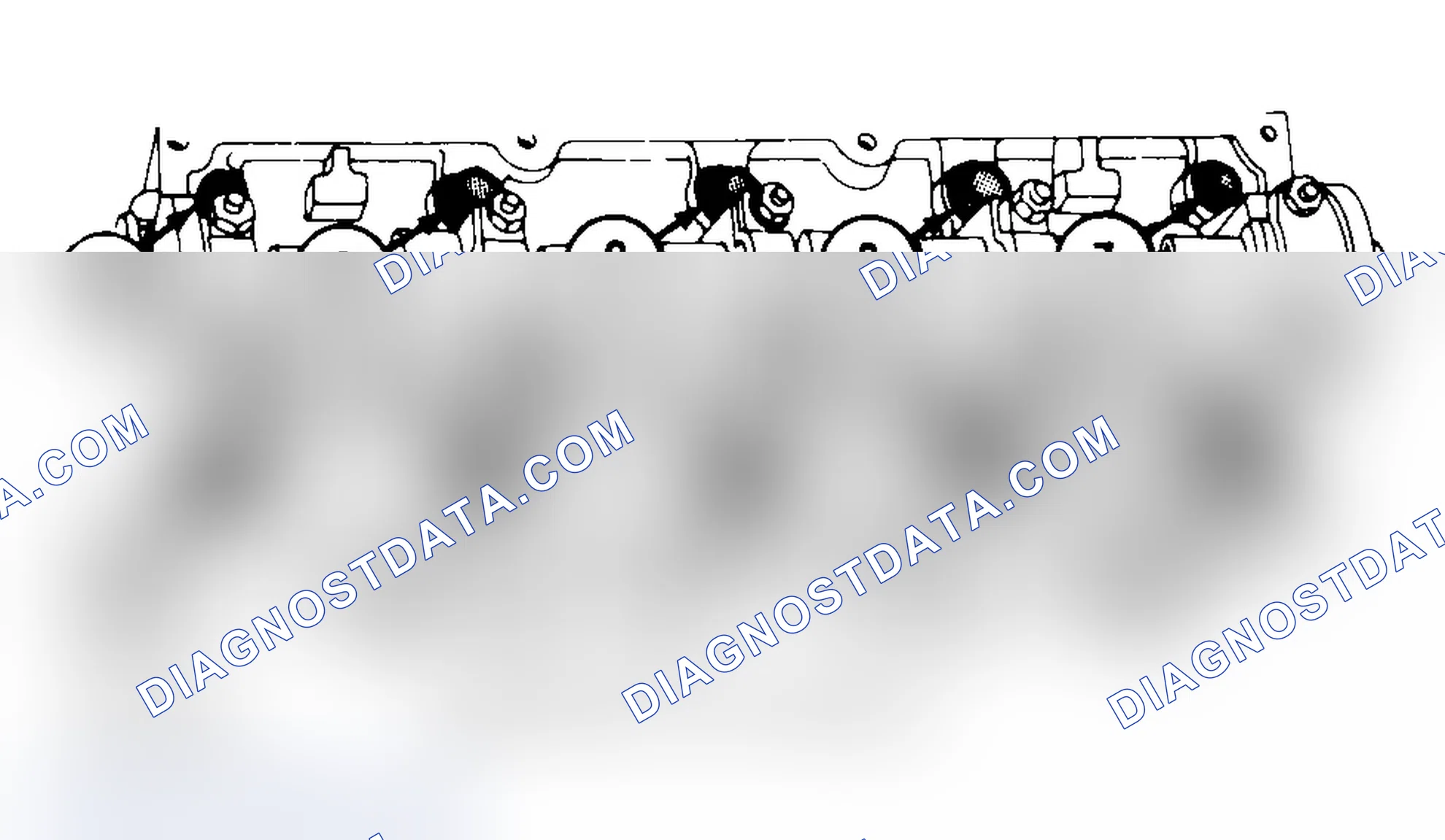 Scheme 3: Typical Cylinder Head Tightening or Loosening Sequence