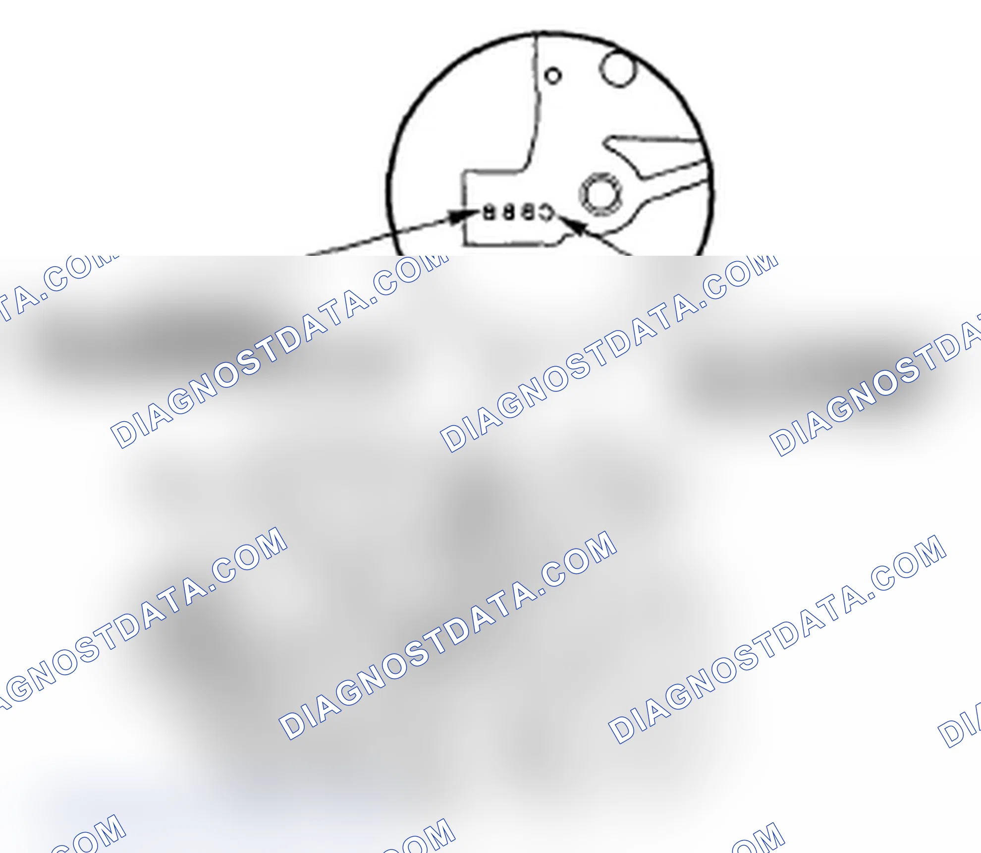 Scheme 281: Crankshaft Bore Code Location