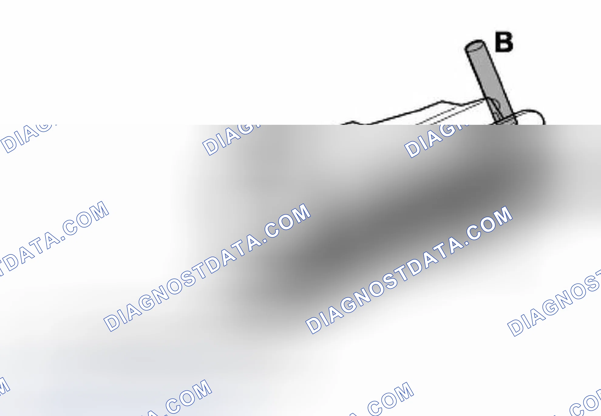 Scheme 27: Removing and installing lid for glove compartment