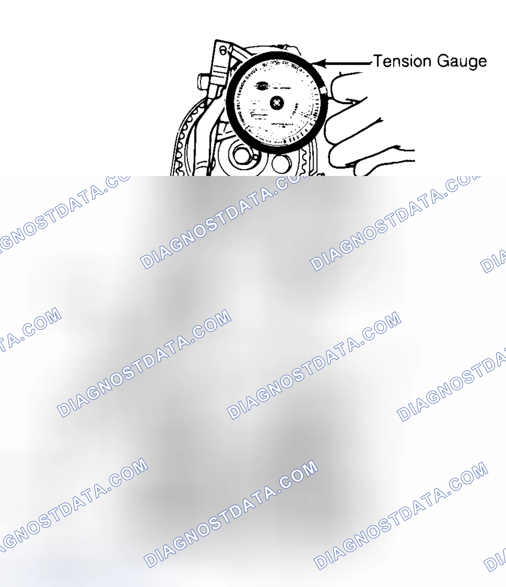 Scheme 3: Adjusting Typical Timing Belt Tension