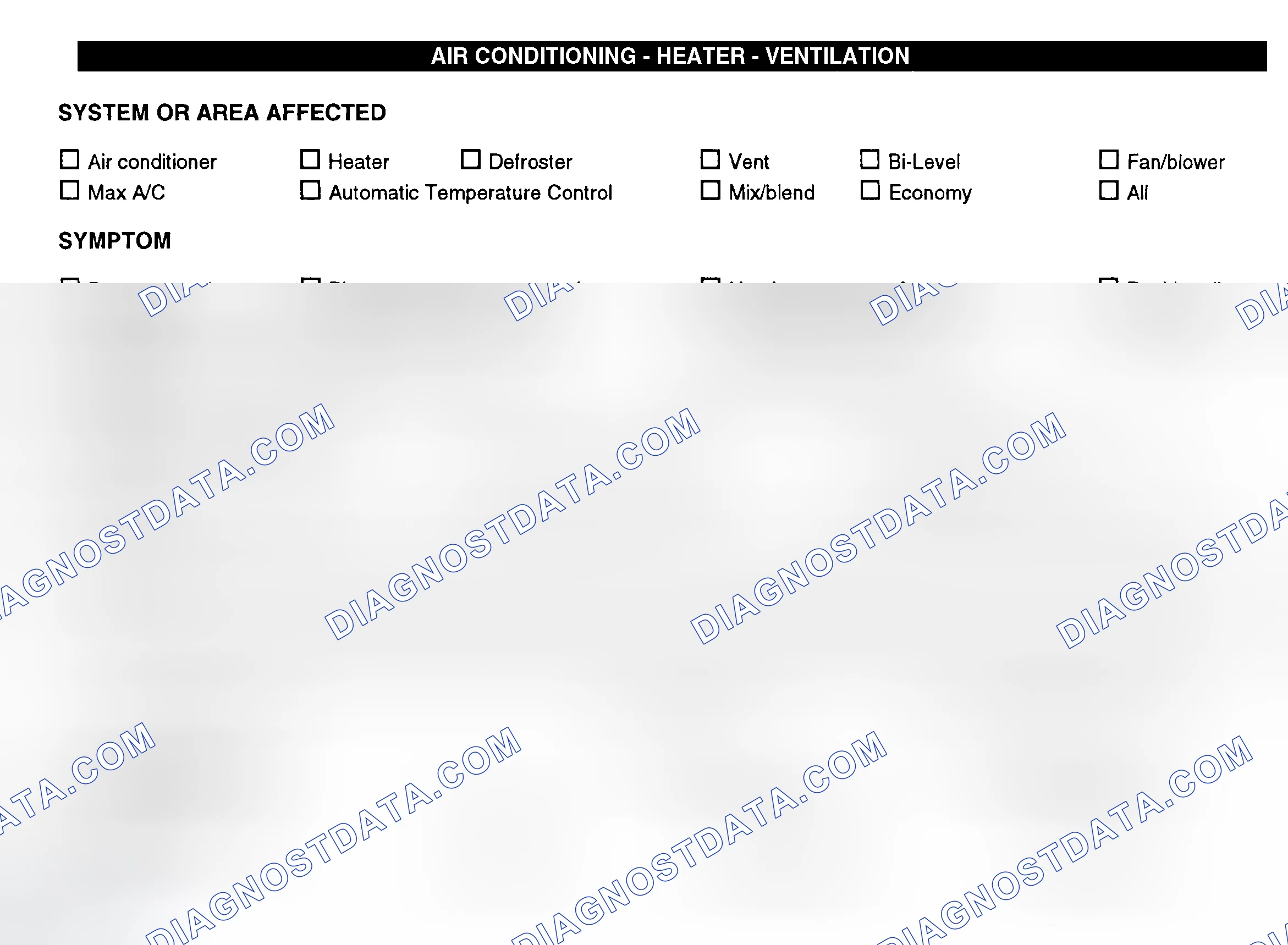 Scheme 8: Air Conditioning, Heater & Ventilation
