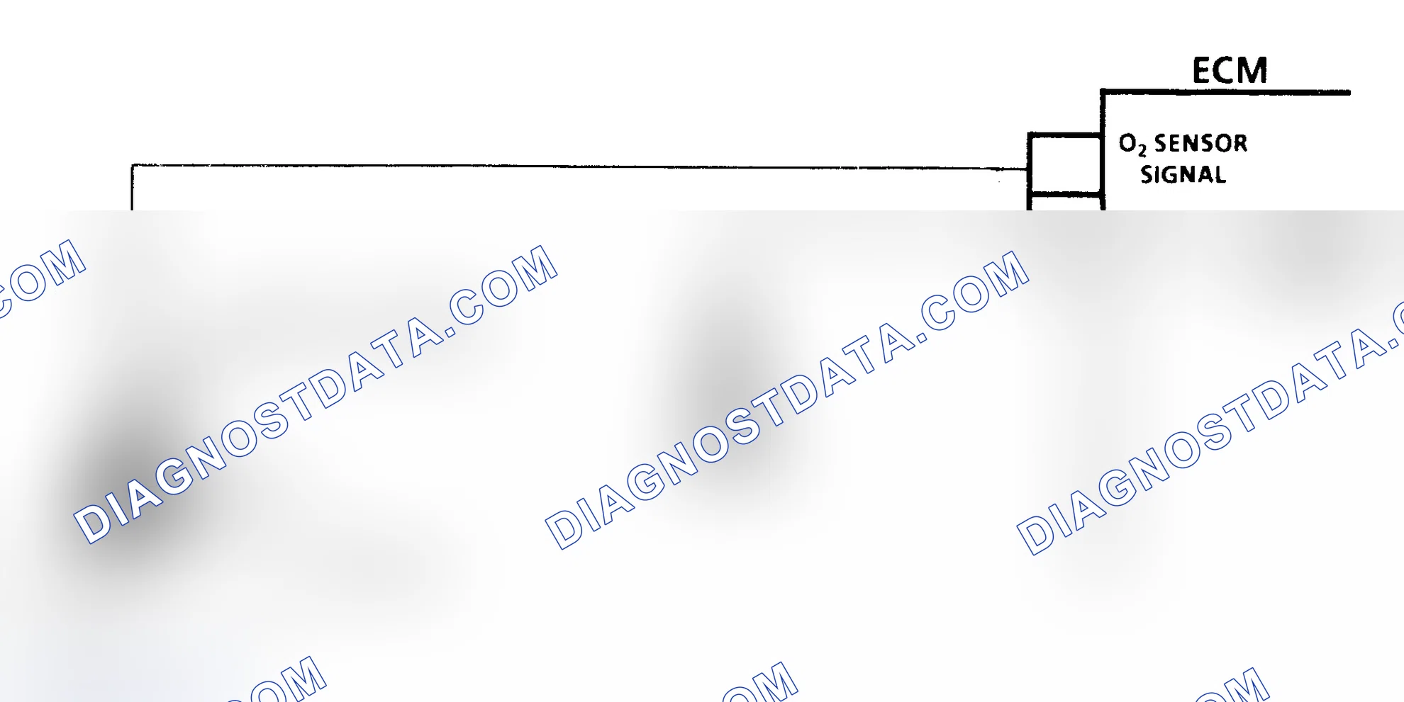 Scheme 161: Code 13, Schematic, Open Oxygen (O2) Sensor Circuit