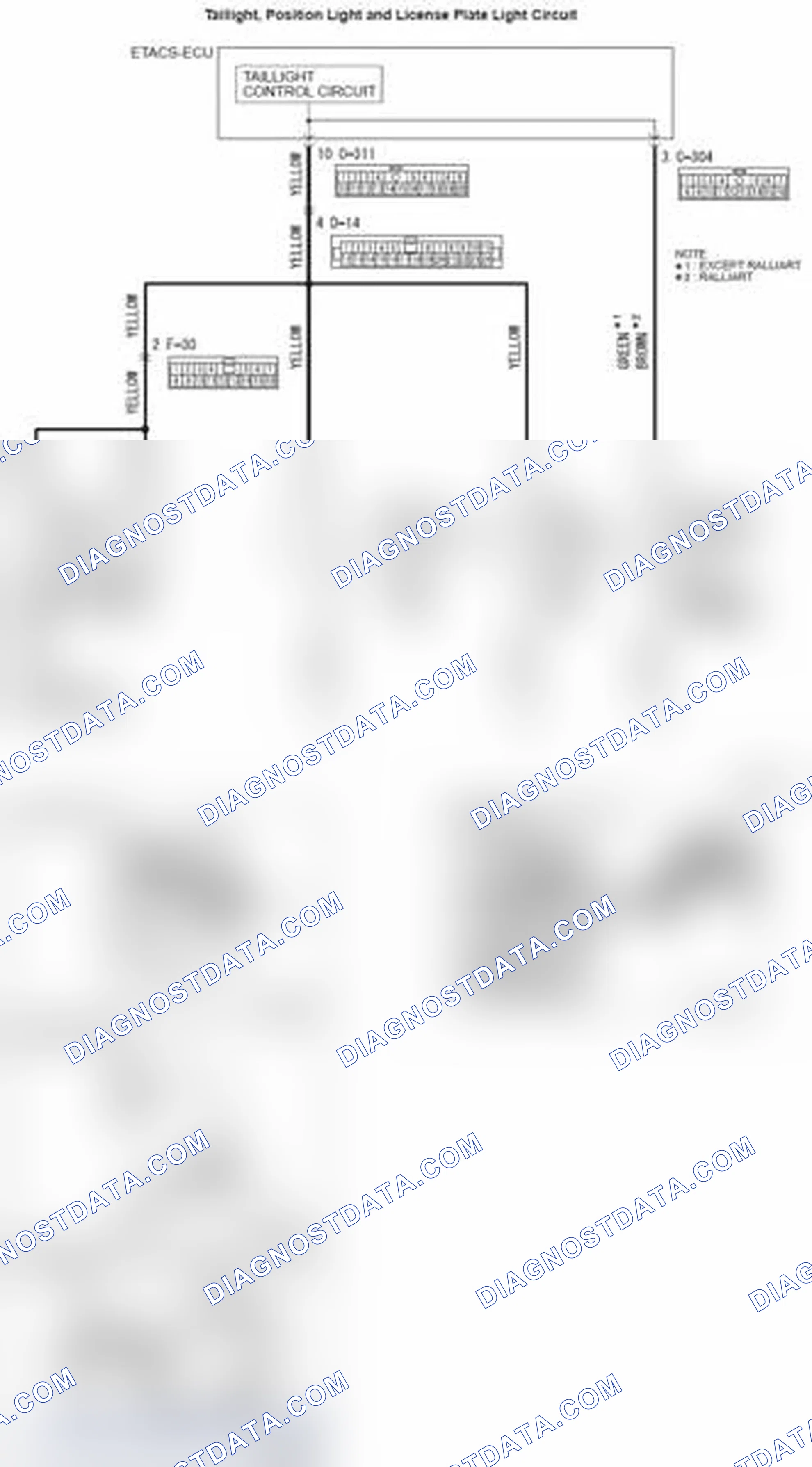 Scheme 16: CIRCUIT DIAGRAM < LANCER SPORTBACK >