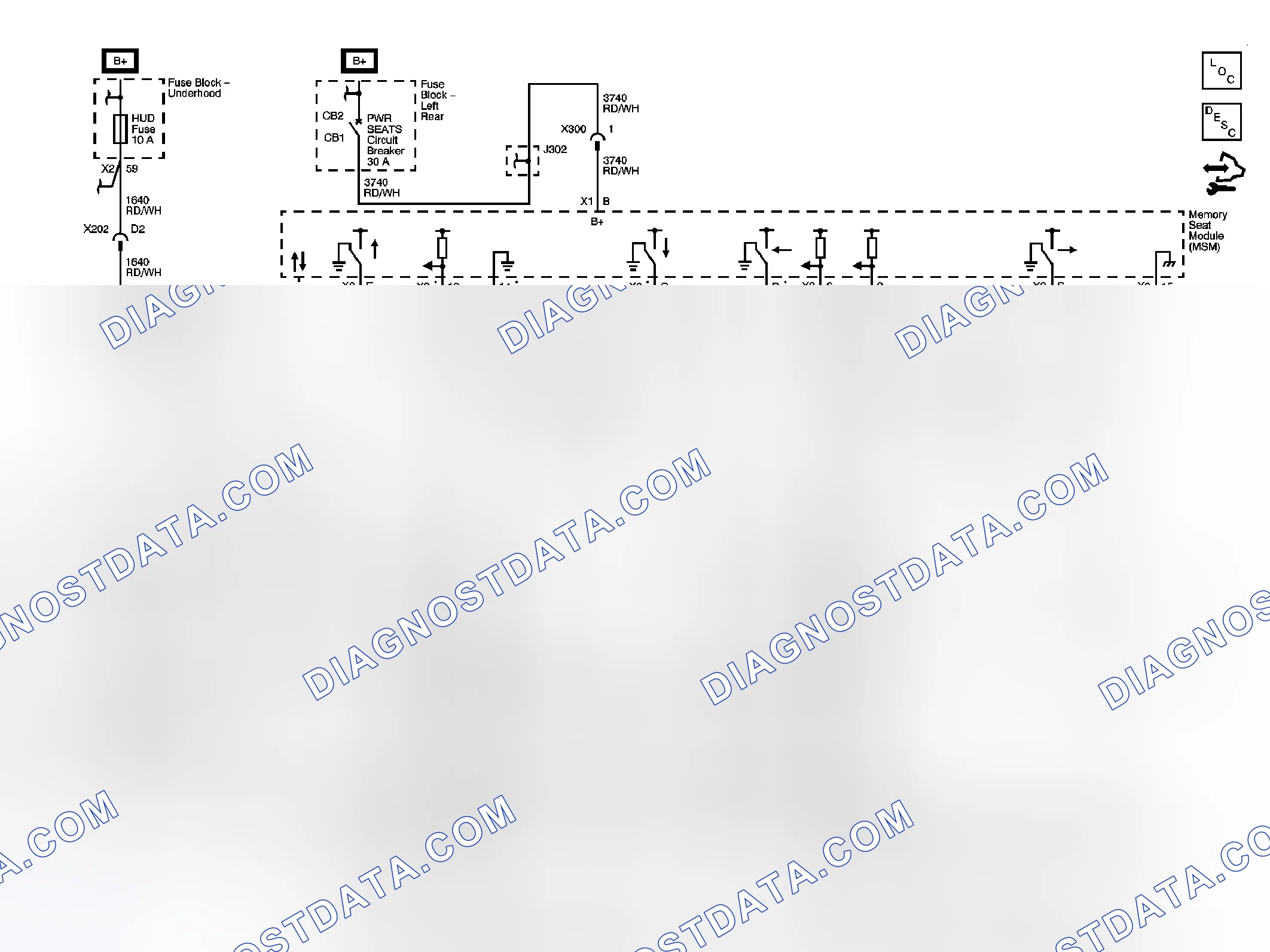 Scheme 3: Tilt/Telescoping Steering Column Schematics