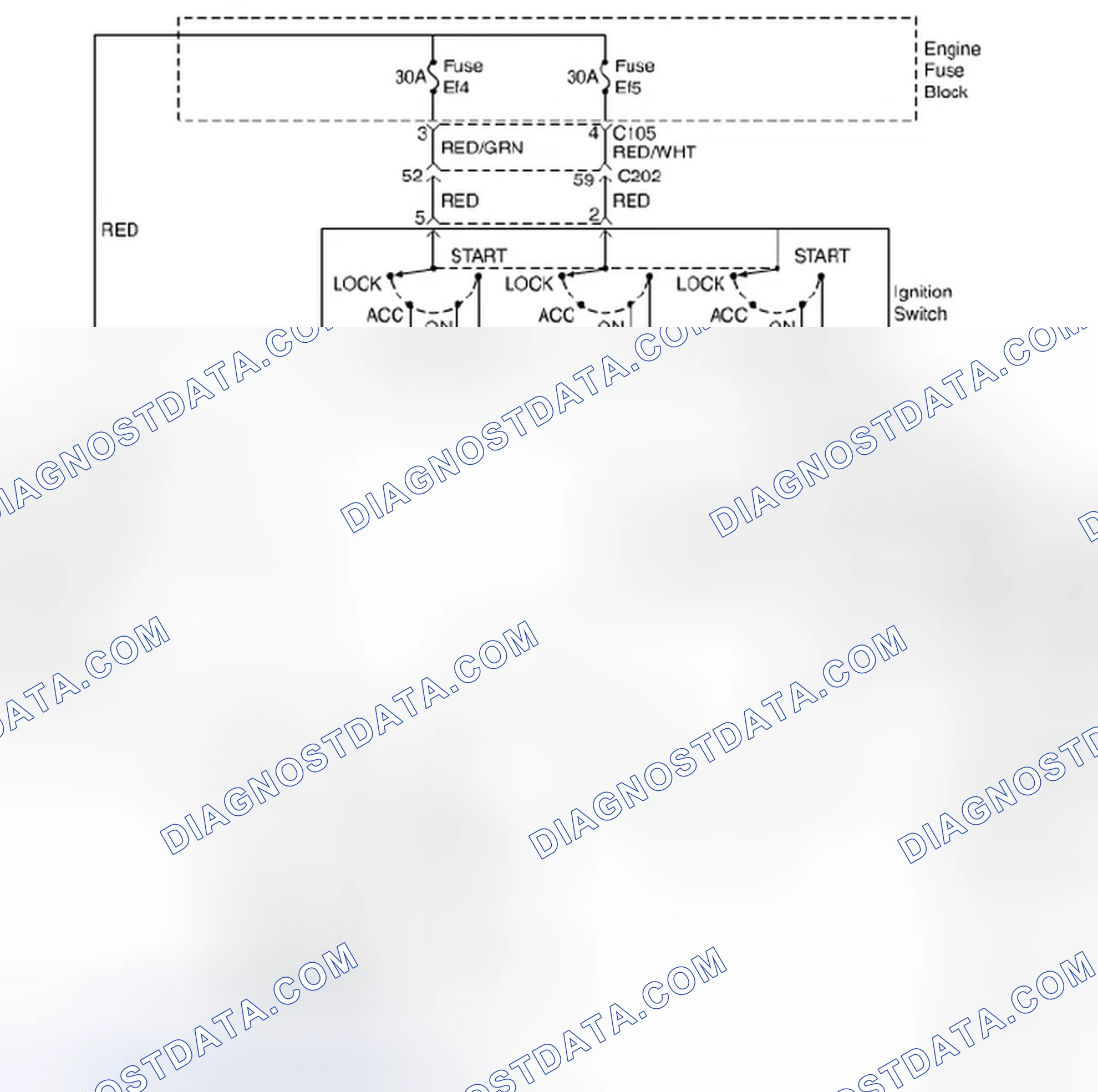 Scheme 1: Starting System Wiring Diagram