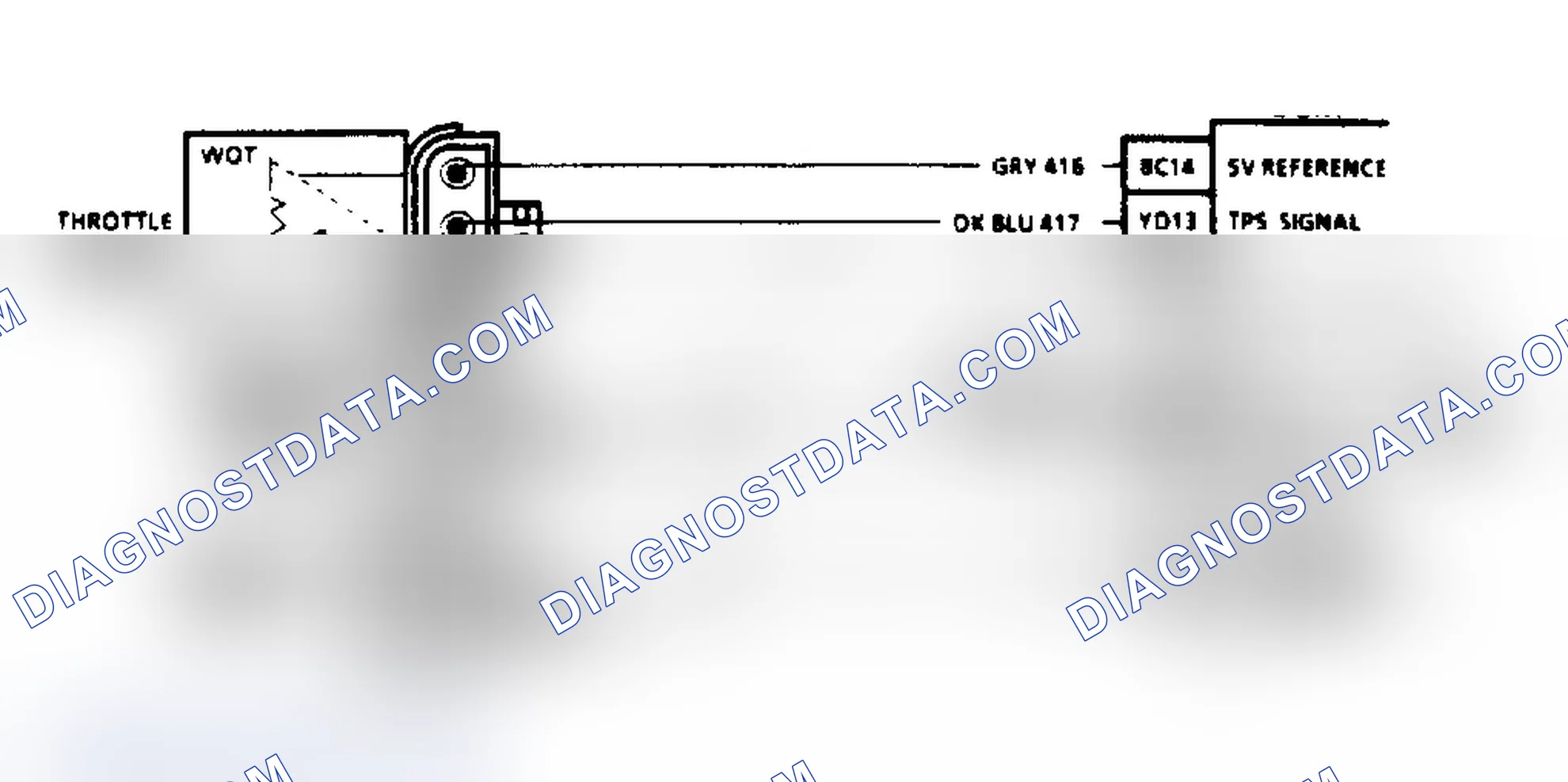 Scheme 606: Code EO15, Schematic - Coolant Sensor Temperature Too Low