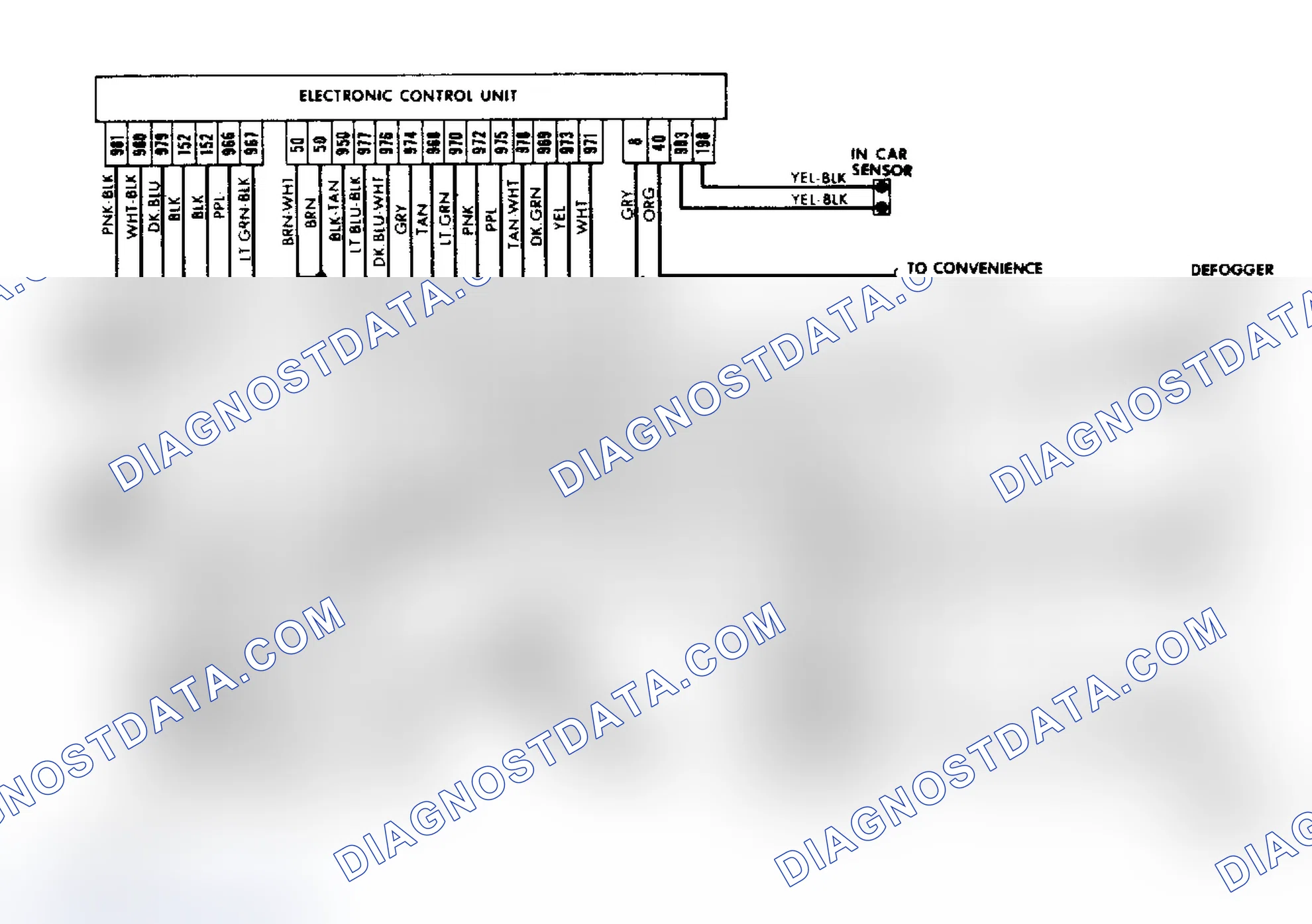 Scheme 20: Electra & LeSabre Electronic Touch Climate Control Wiring Diagram