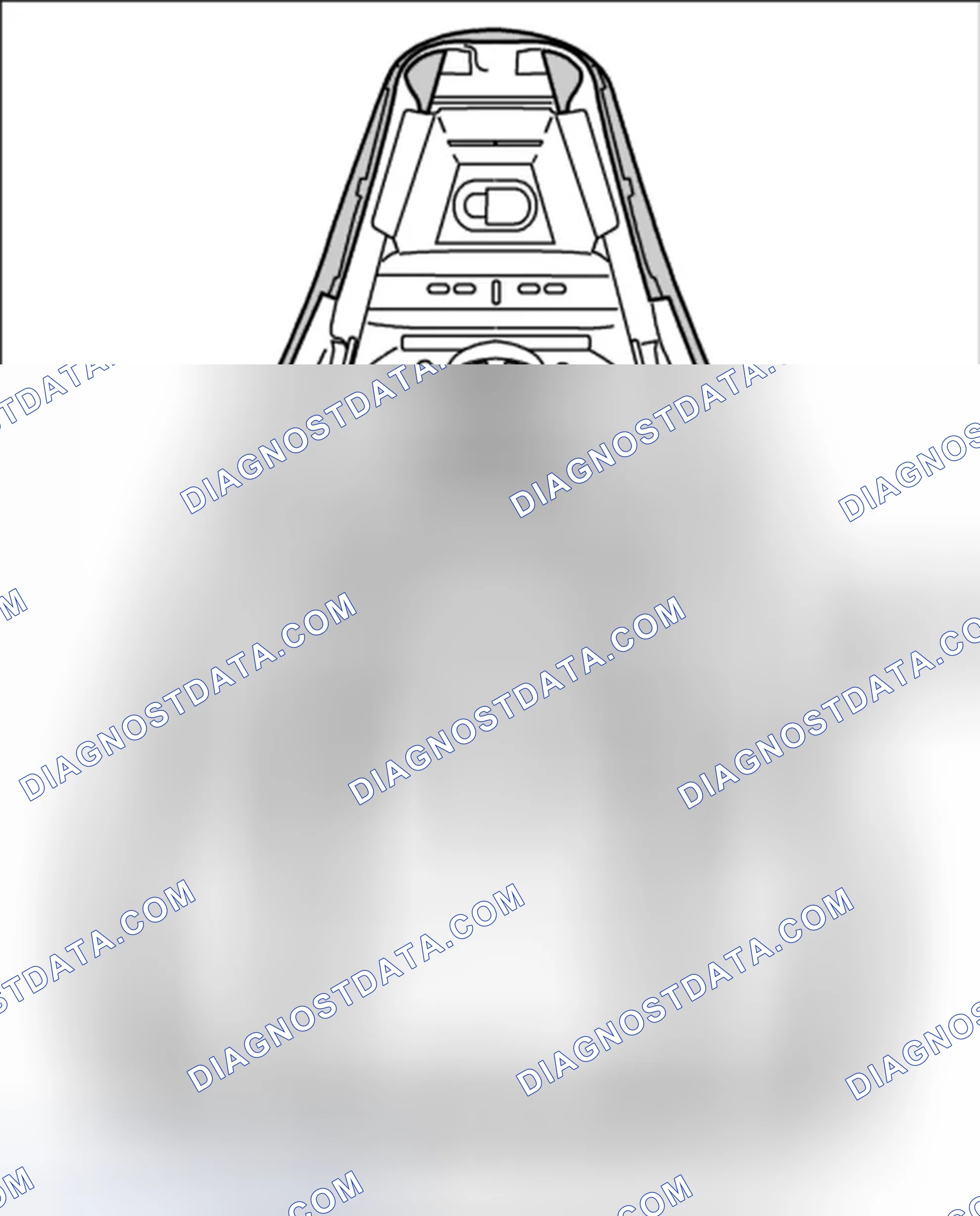 Scheme 110: Removing cushion carrier for front backrest