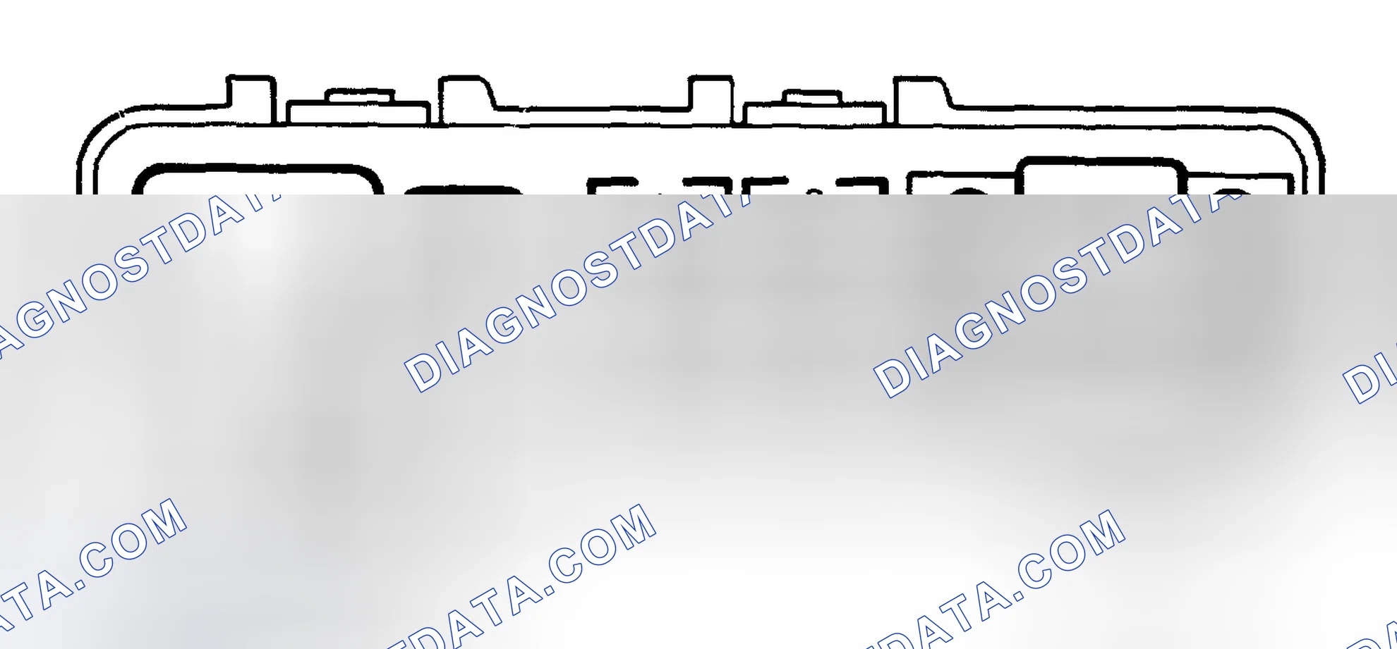 Scheme 13: UNDERHOOD ABS FUSE PANEL IDENTIFICATION (1992-96)