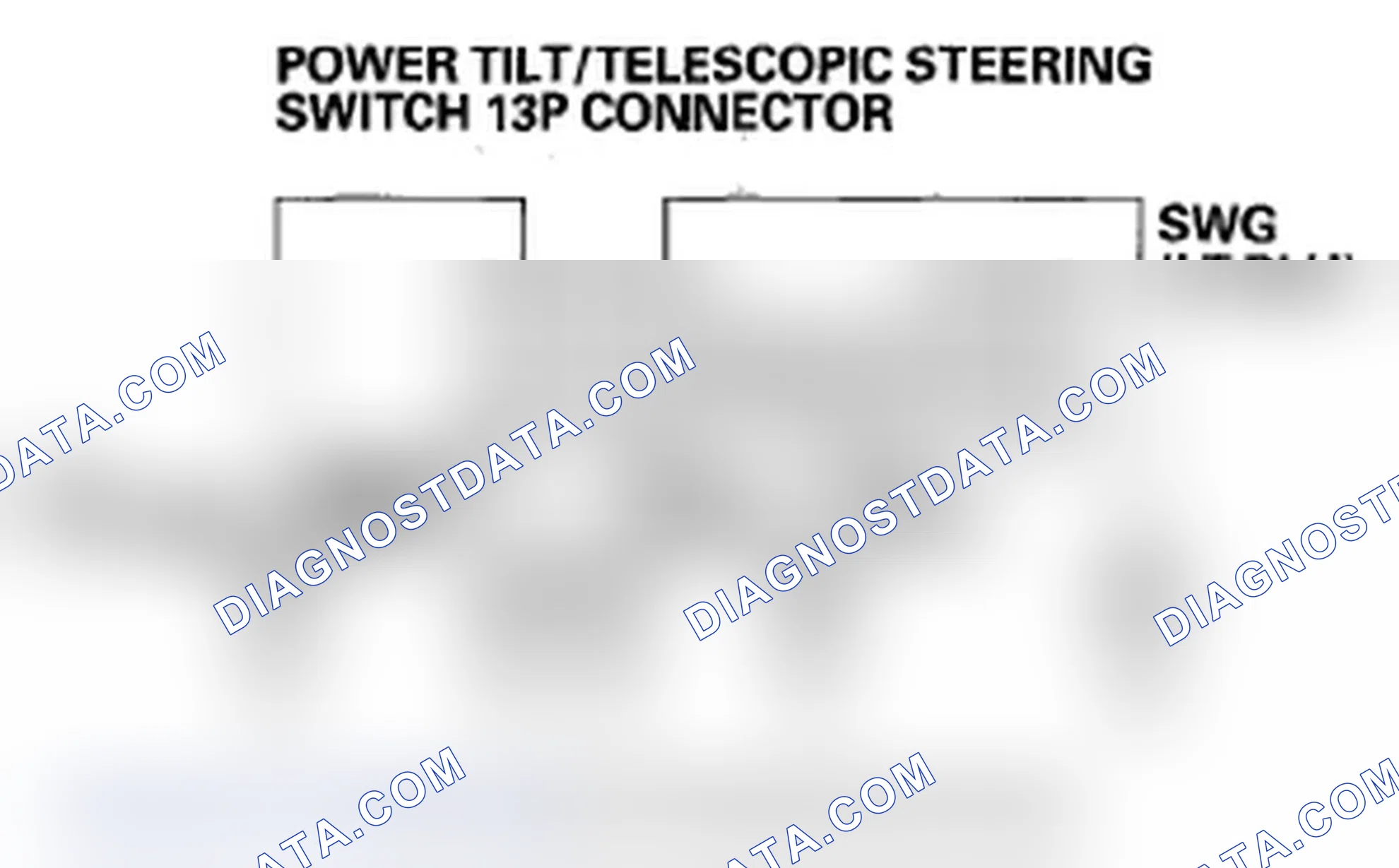 Scheme 43: DTC B1835: Power Tilt/Telescopic Steering Switch Signal Input Error