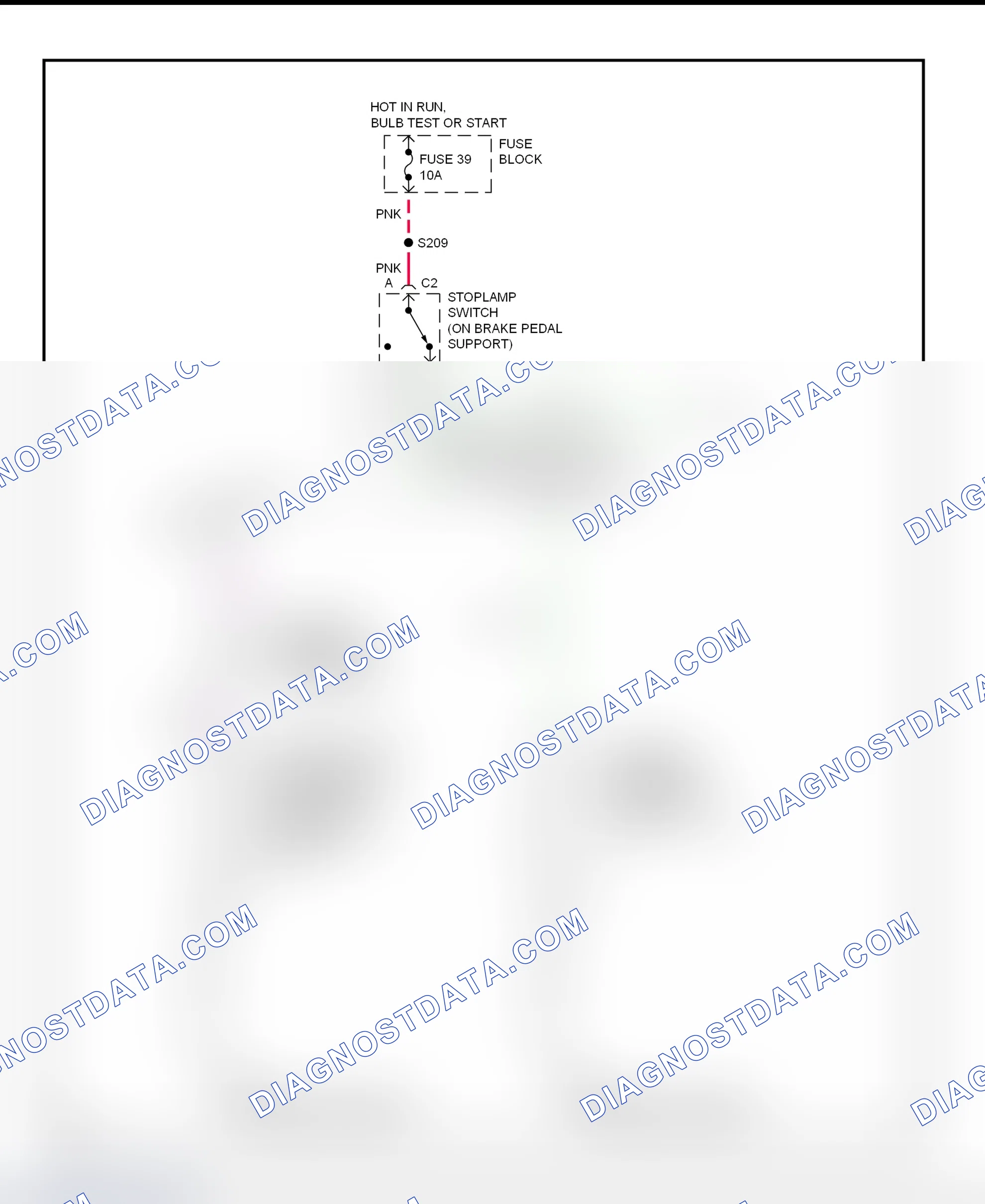 Fig. 36: Shift Interlock System Wiring Diagram (1999 Lumina & Monte Carlo)