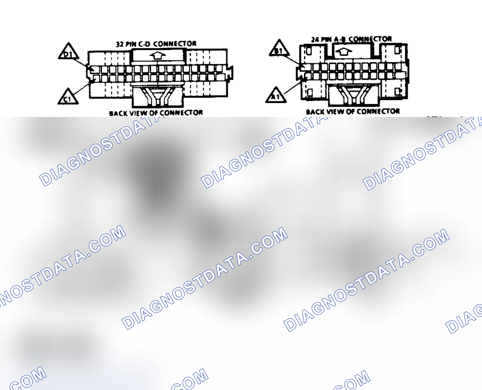 Scheme 489: Code 32 Schematic, EGR System Failure (2.8L)