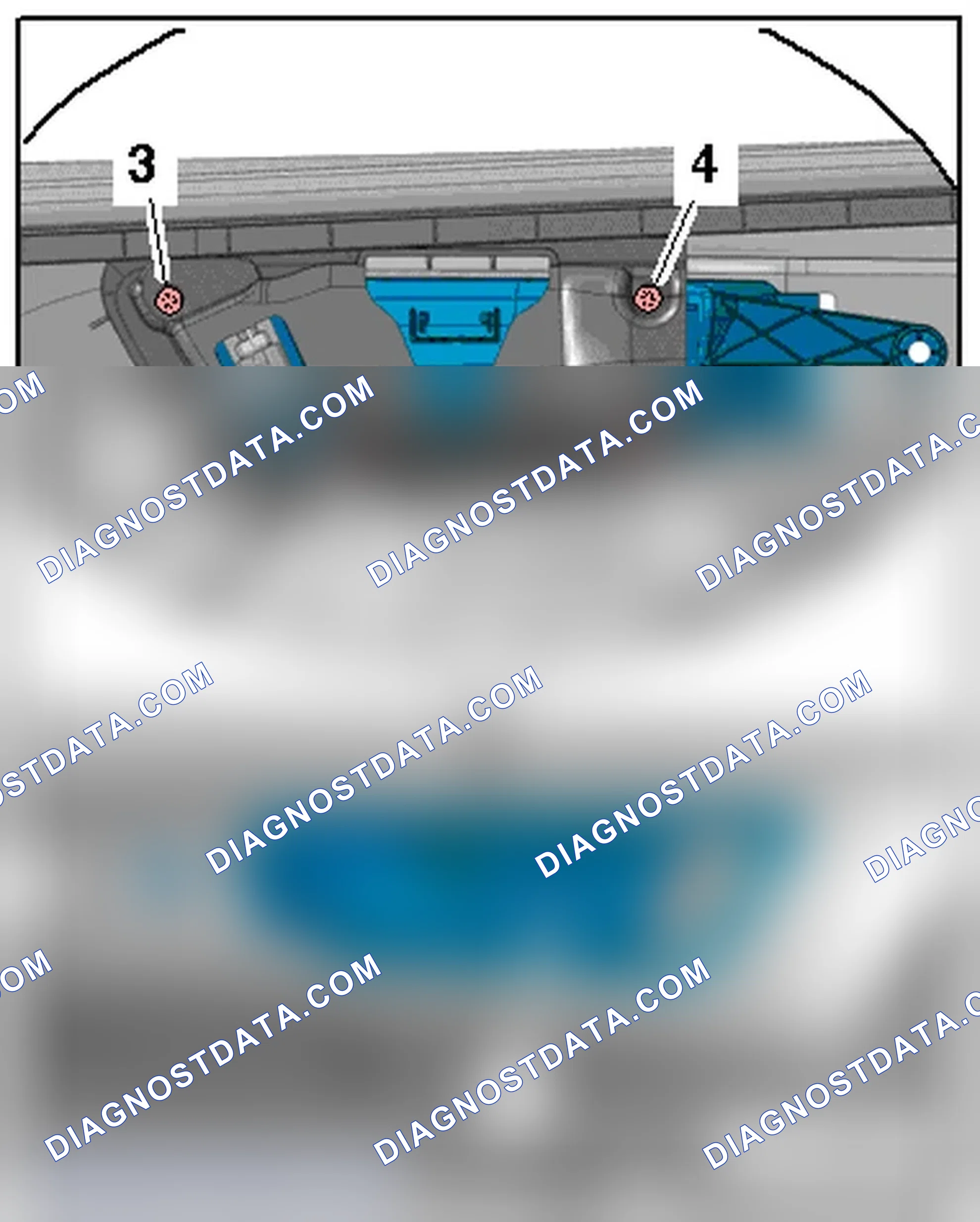 Scheme 45: INSIDE DOOR RELEASE MECHANISM