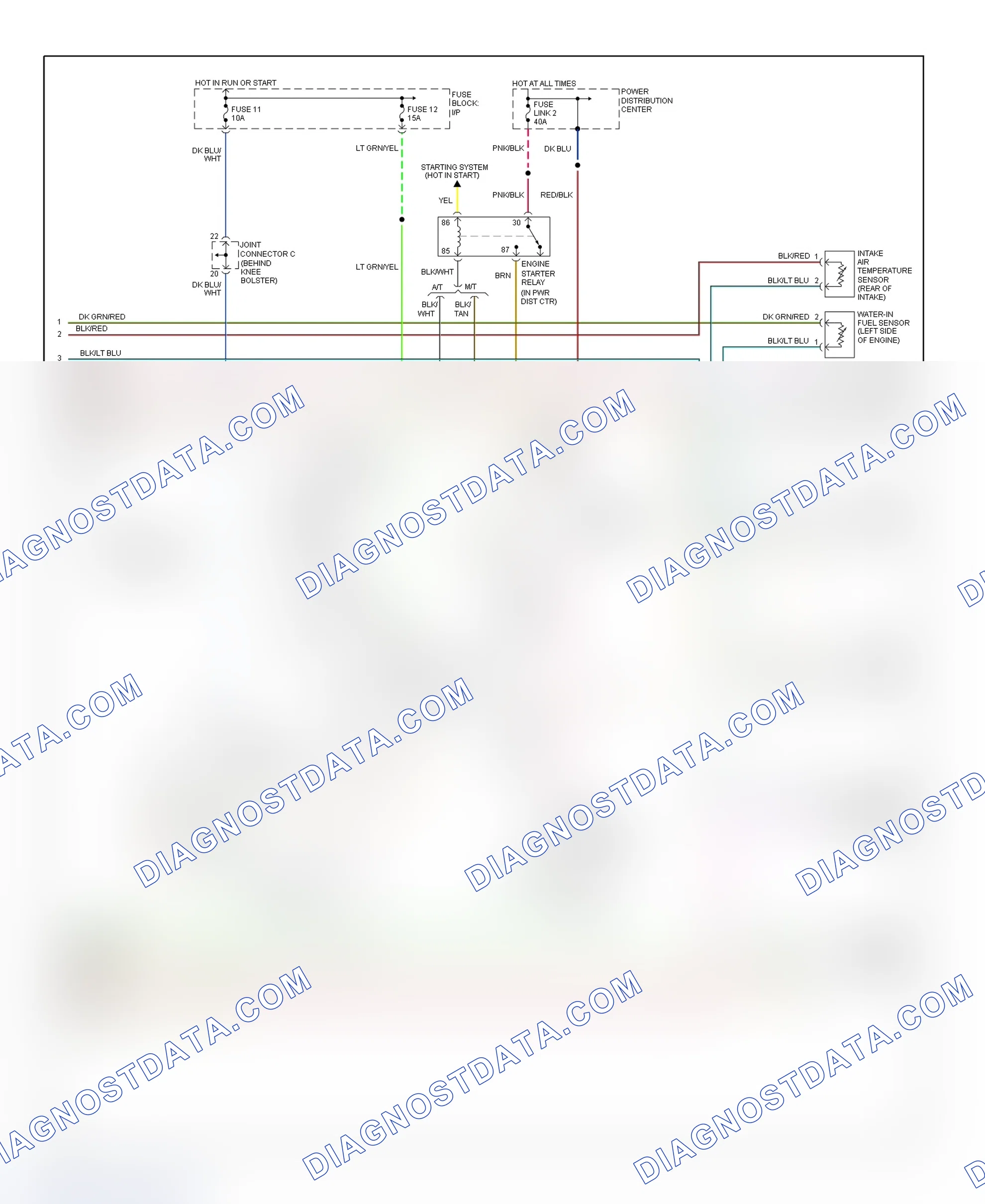 Scheme 142: Wiring Diagram (Ram Pickup - 5.9L Diesel - 2 Of 2)
