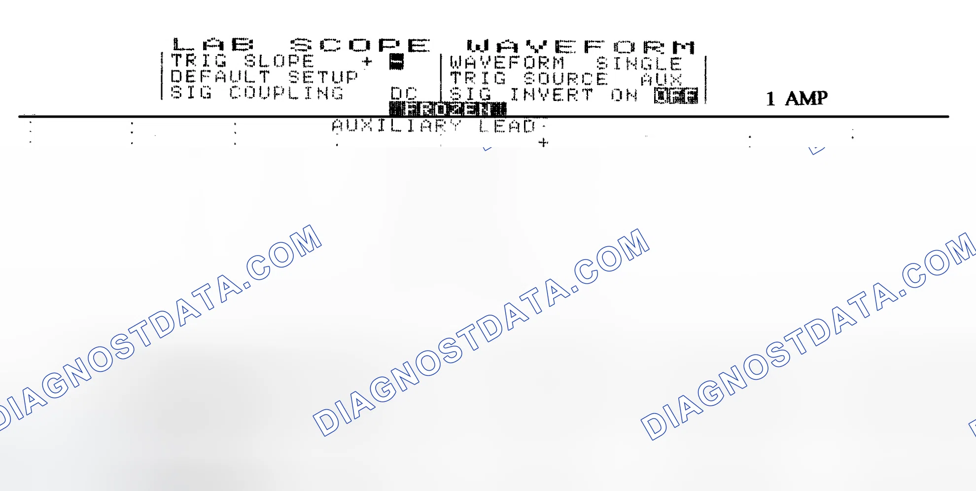 Scheme 20: Single Injector w/Normal Current Flow - Current Pattern