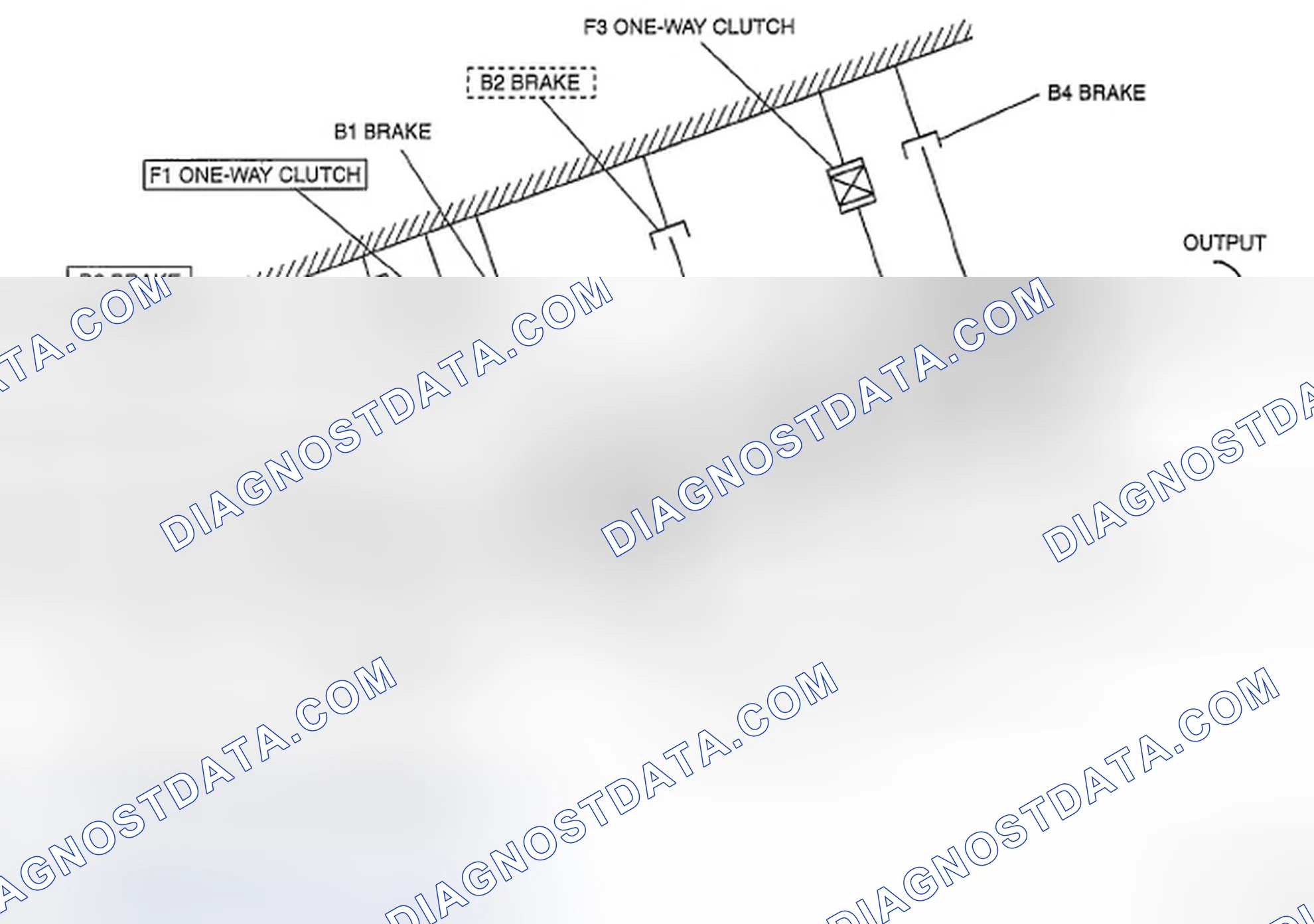 Scheme 223: Automatic Transmission Powerflow Structure (2GR) (1 Of 2)