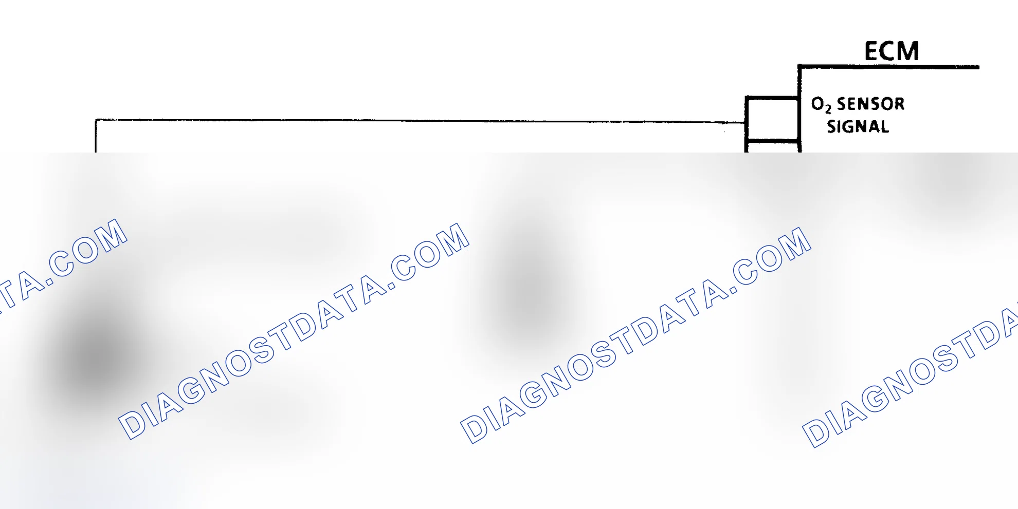 Scheme 76: Code 13 Schematic (All Models) Open Oxygen Sensor Circuit
