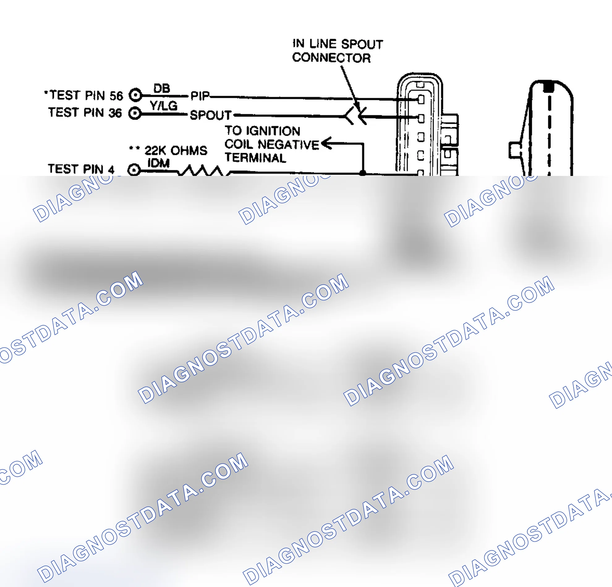 Scheme 196: 4.9L TFI IDM Circuit