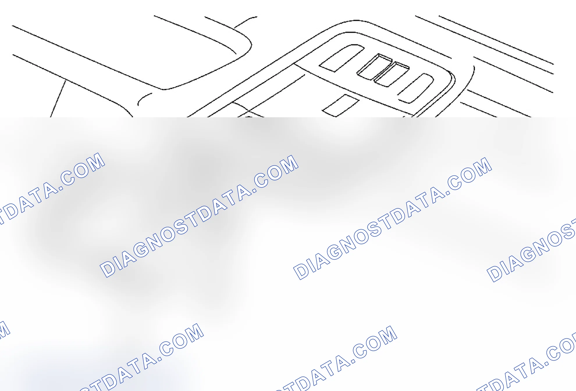 Scheme 64: Inside Rearview Mirror Mount Plate Cover Replacement