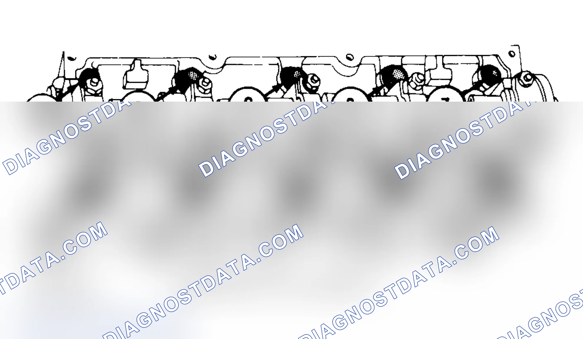 Scheme 3: Typical Cylinder Head Tightening or Loosening Sequence