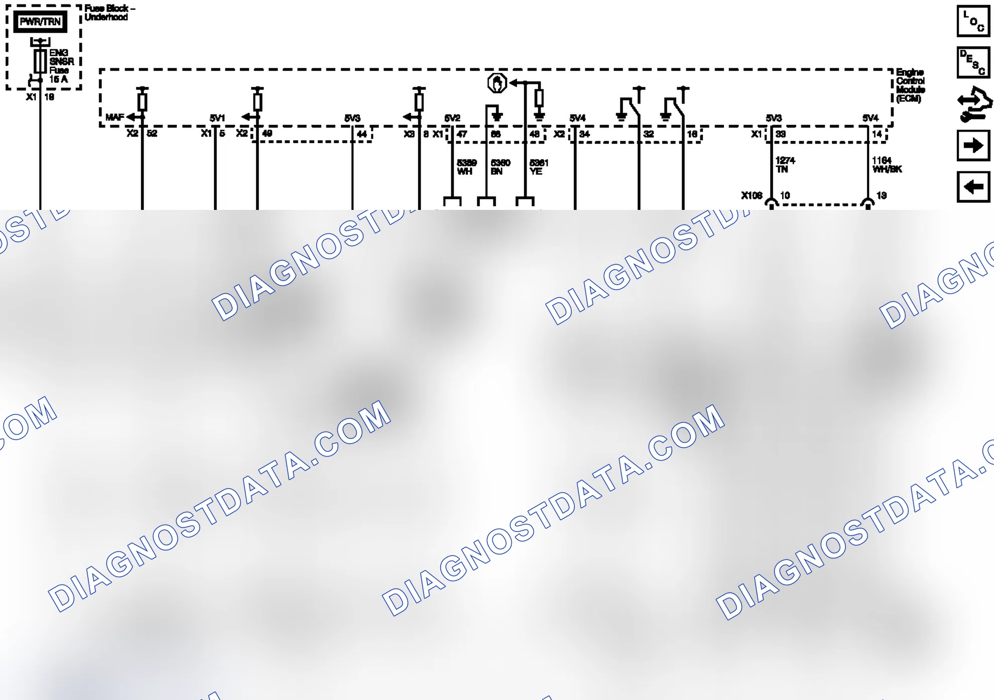 Scheme 80: Engine Data Sensors- Pressure, Temperature, and Throttle Controls
