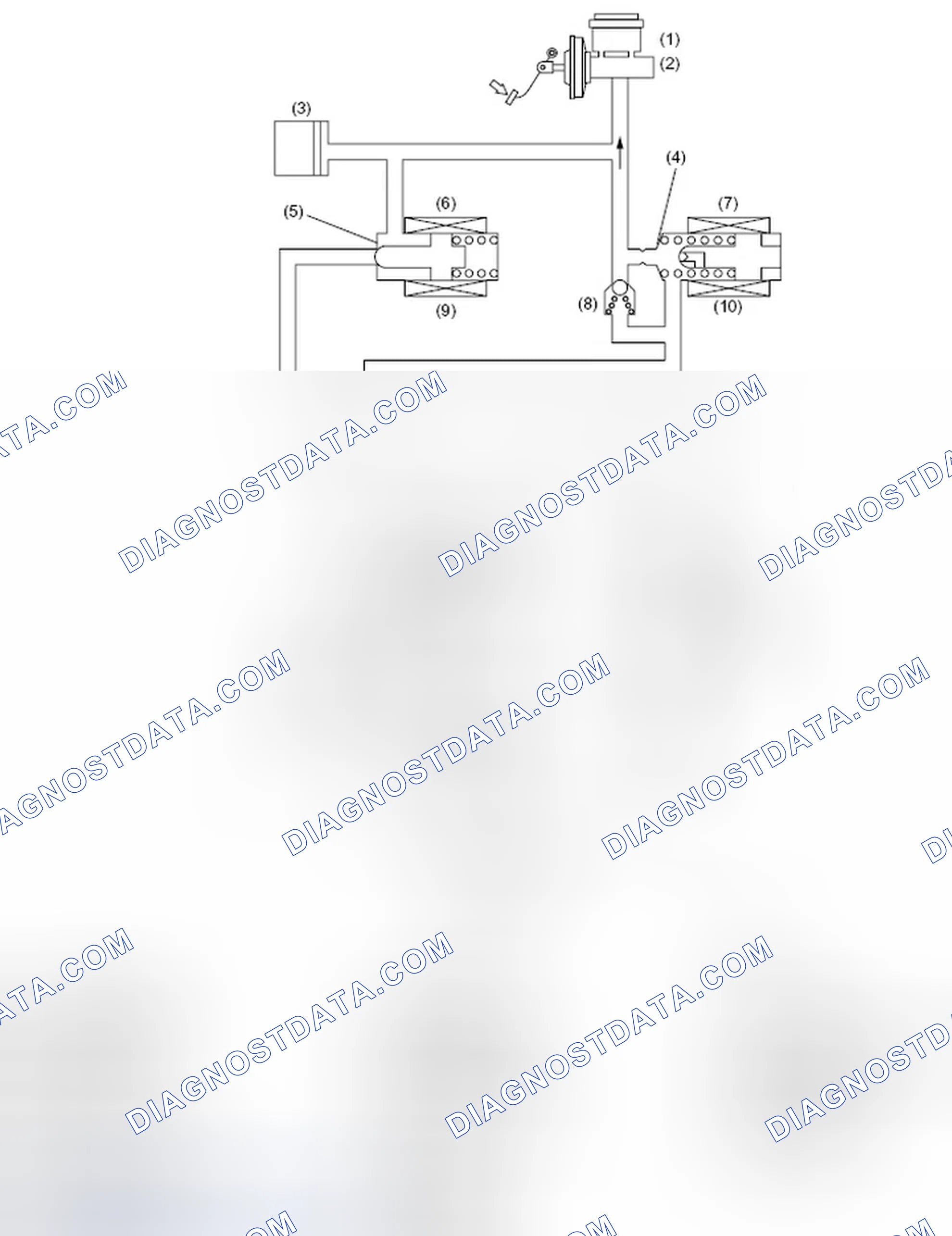 Scheme 22: PRESSURE "HOLD" CONTROL WITH BRAKE PEDAL DEPRESSED