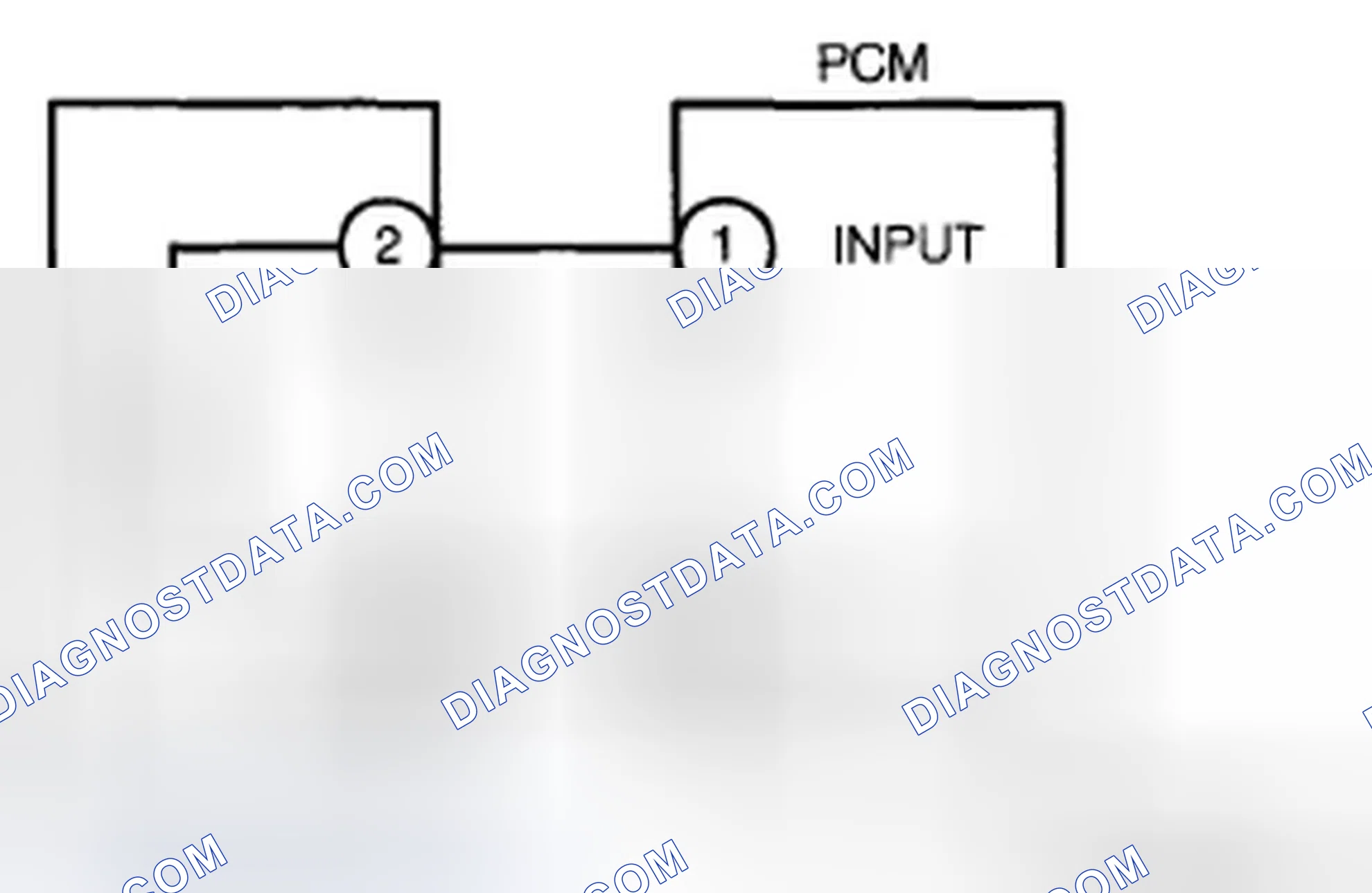 Scheme 15: Thermistor type (IAT sensor and ECT sensor)