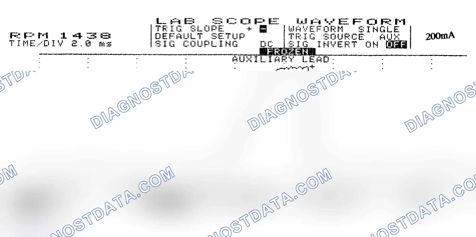 Scheme 15: Single Injector w/Normal Current Flow - Current Pattern