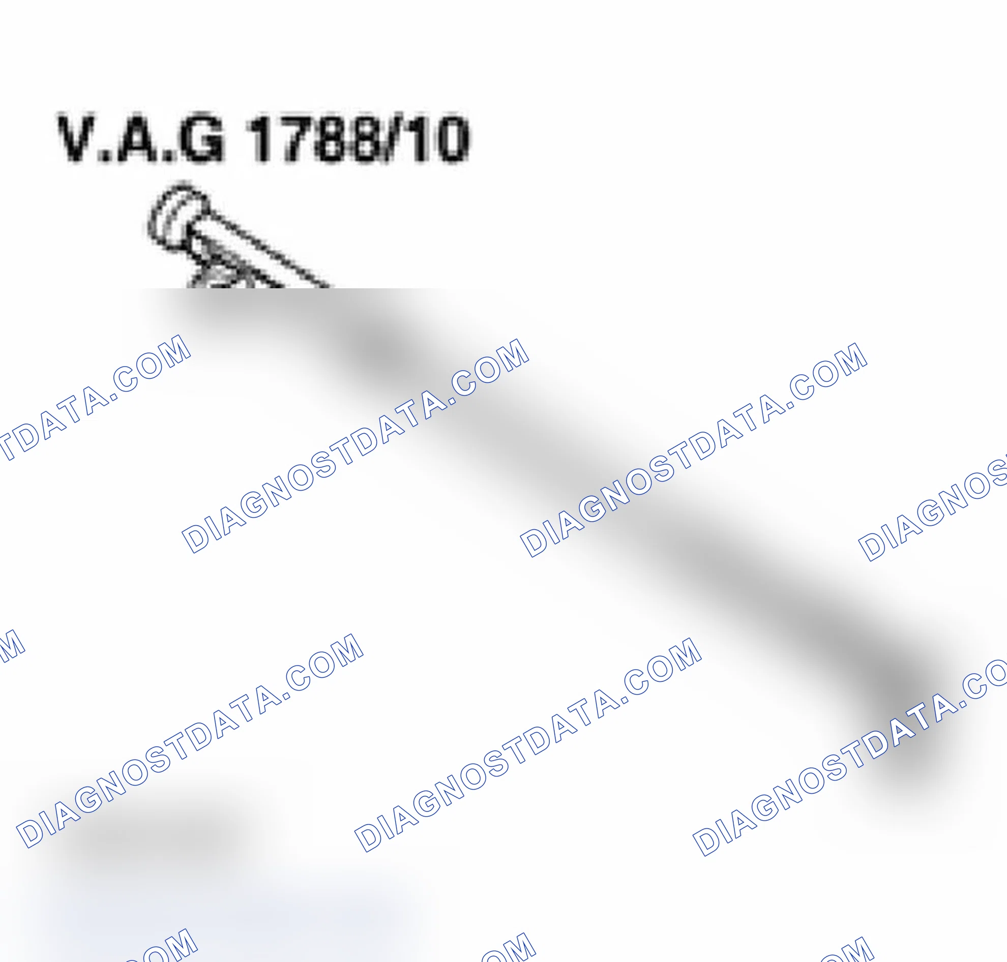Scheme 479: Identifying VAG1788/10 RPM Adjuster