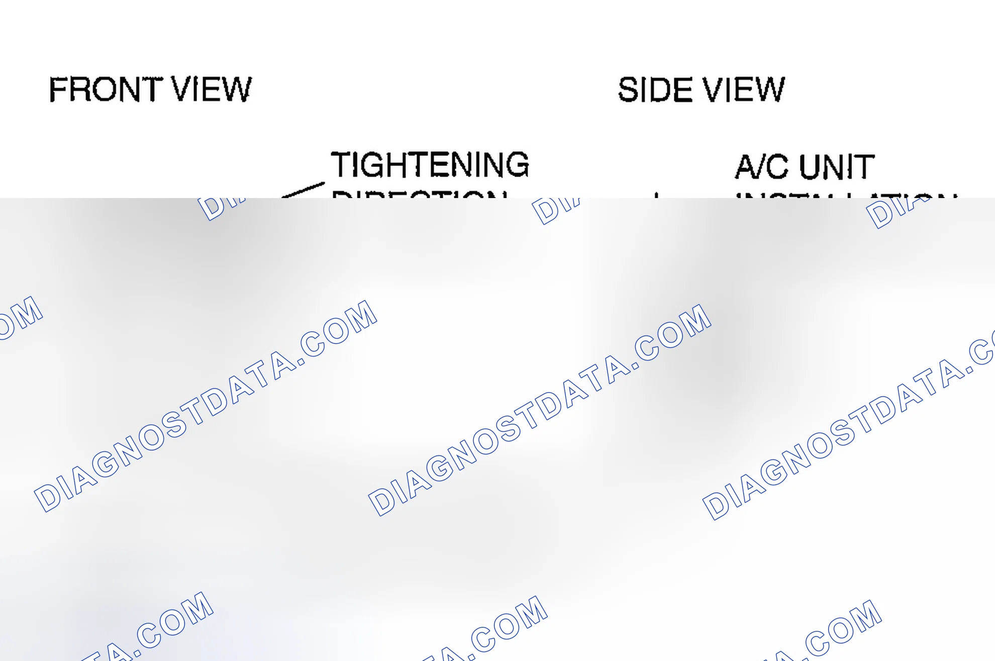 Scheme 25: A/C Unit Installation Nut Installation Note