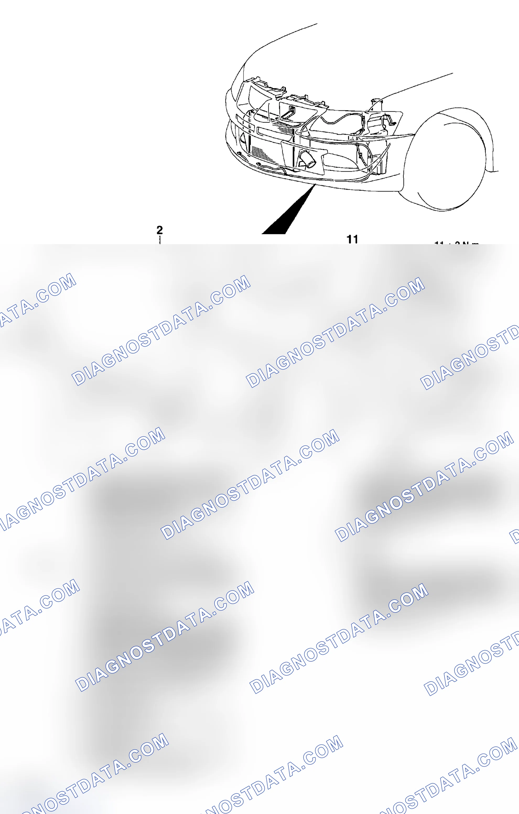 Scheme 47: < CHARGE AIR COOLER WATER SPRAY NOZZLE, HOSE AND TANK >