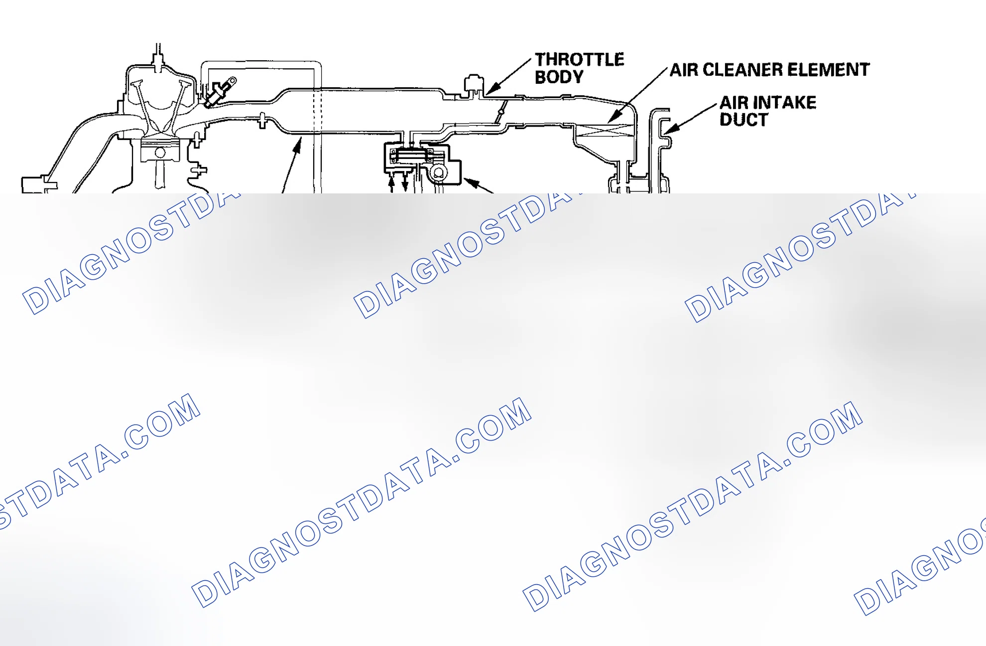 Scheme 47: Intake Air System Diagram