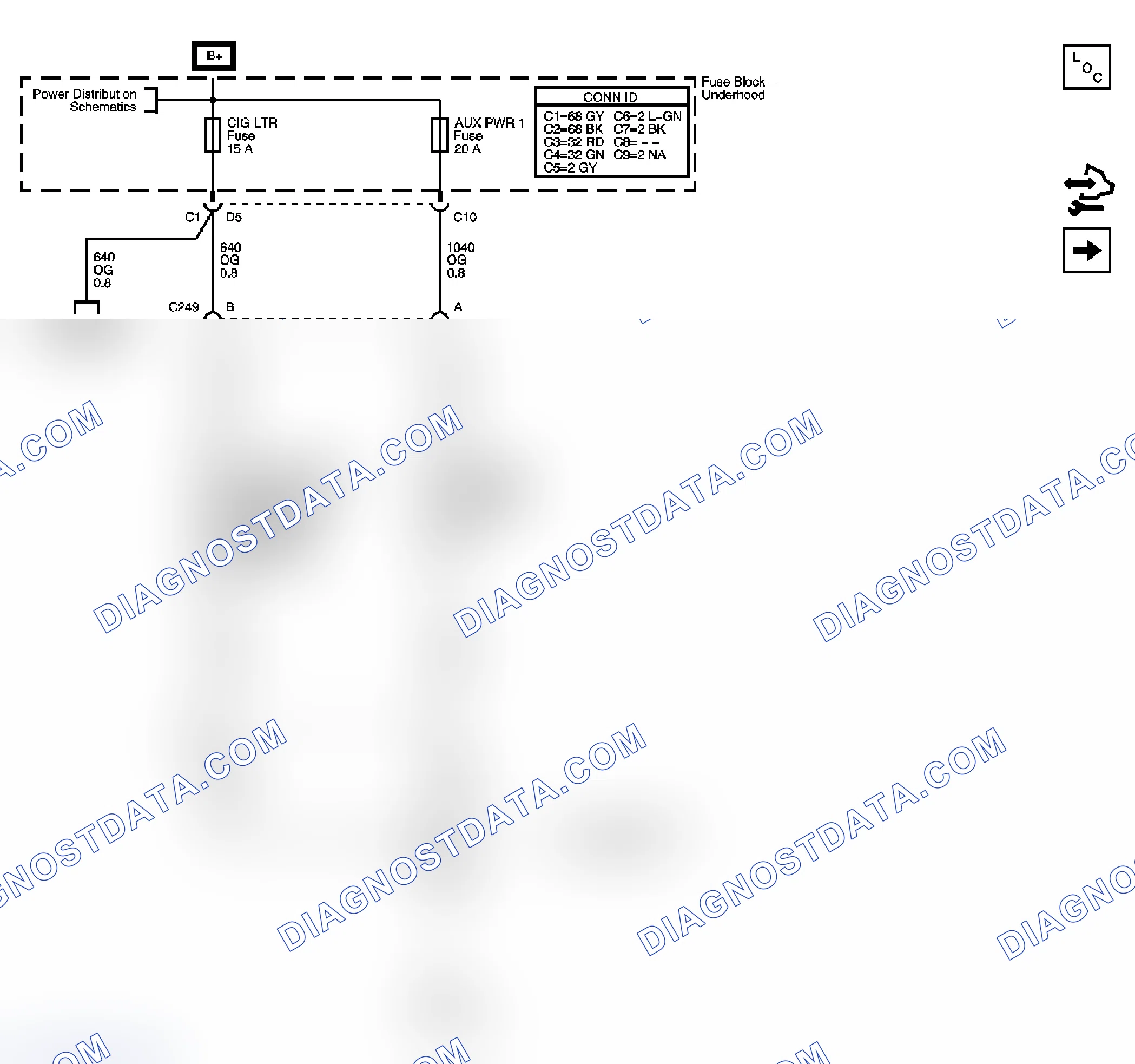 Scheme 1: Cigar Lighter/Power Outlet Schematics