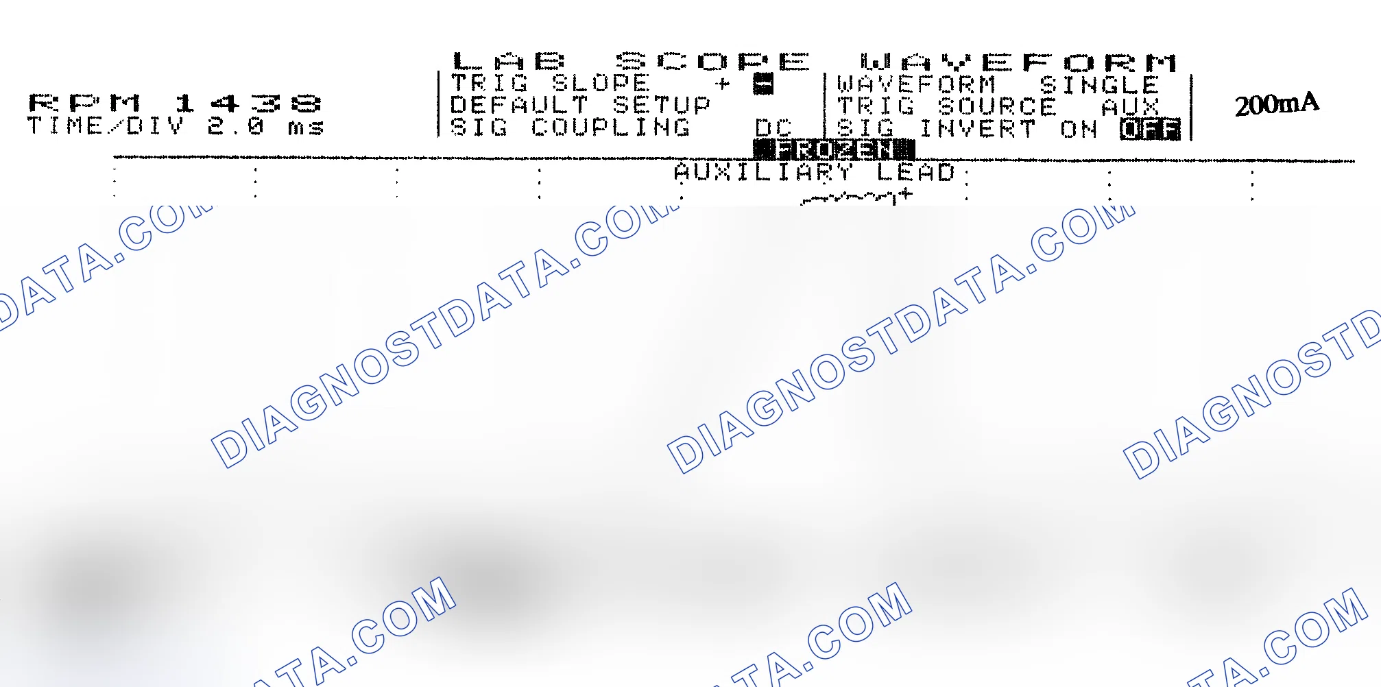 Scheme 15: Single Injector w/Normal Current Flow - Current Pattern