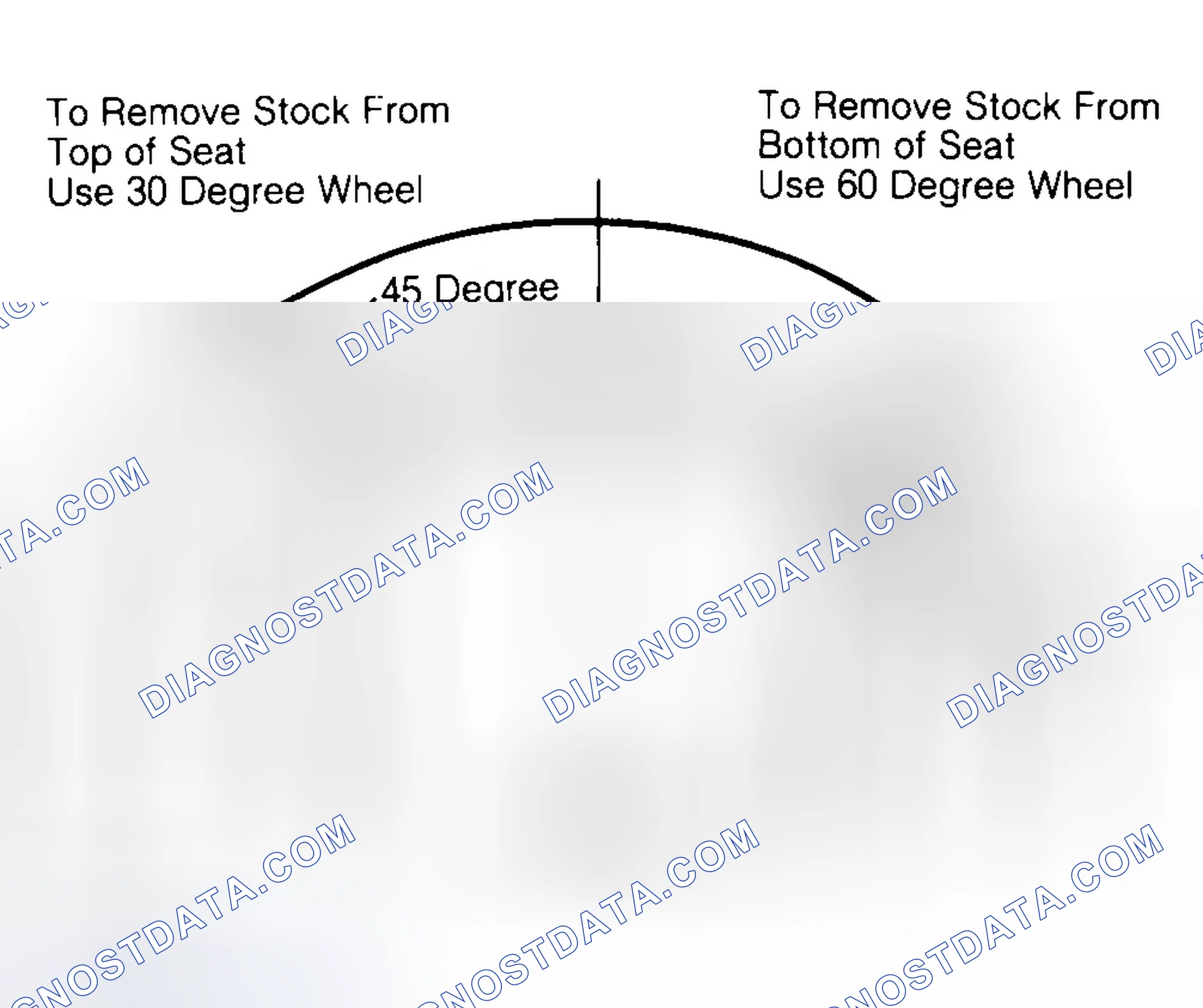 Scheme 19: Adjusting Valve Seat Width