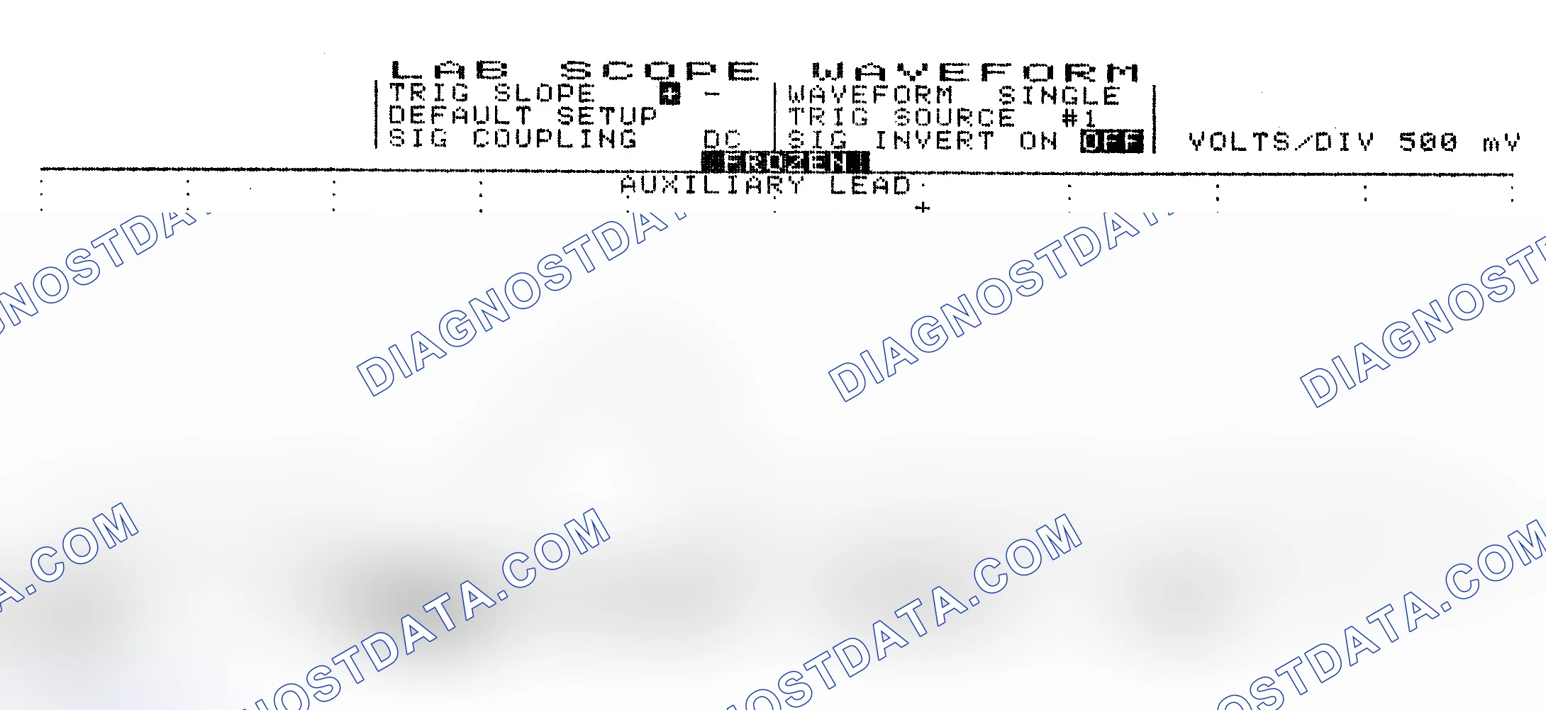 Scheme 10: Single Injector w/Excessive Current Flow - Current Pattern