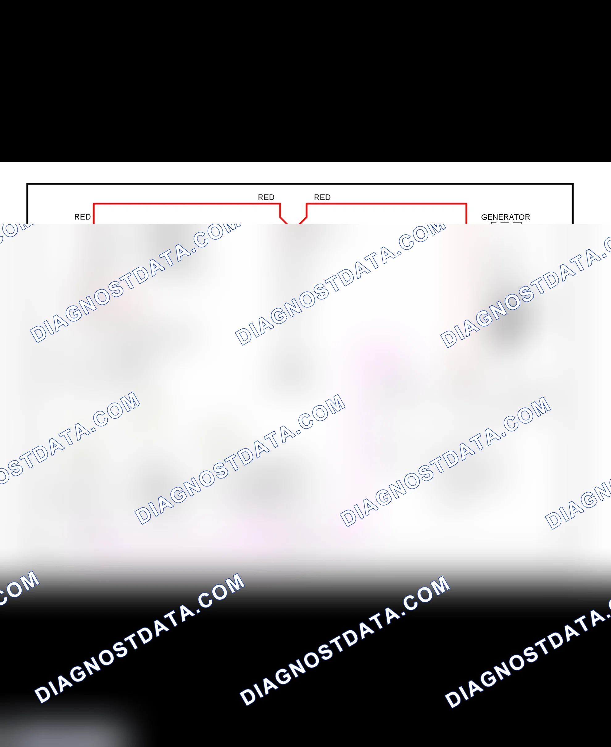 Fig. 5: Starting System Wiring Diagram (Cavalier & Sunfire)