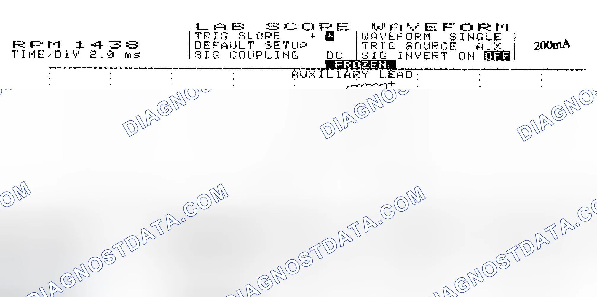 Scheme 15: Single Injector w/Normal Current Flow - Current Pattern