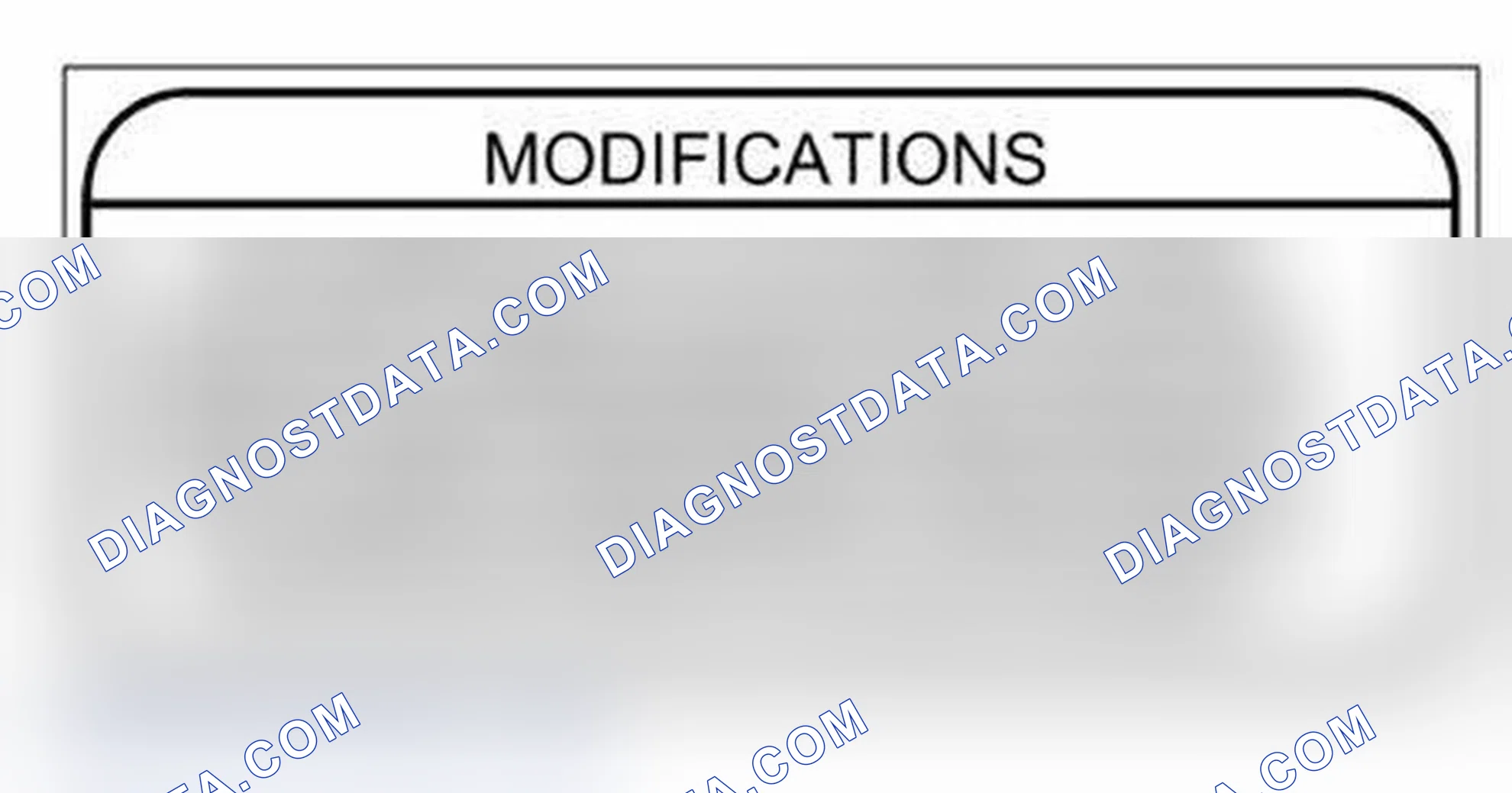 Scheme 134: Modifications to OBD Vehicles