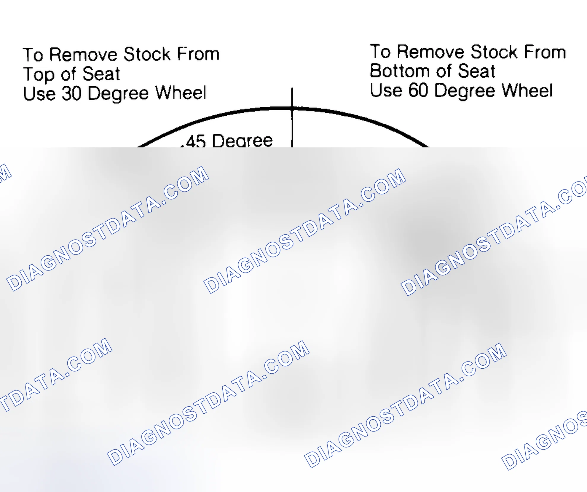 Scheme 19: Adjusting Valve Seat Width