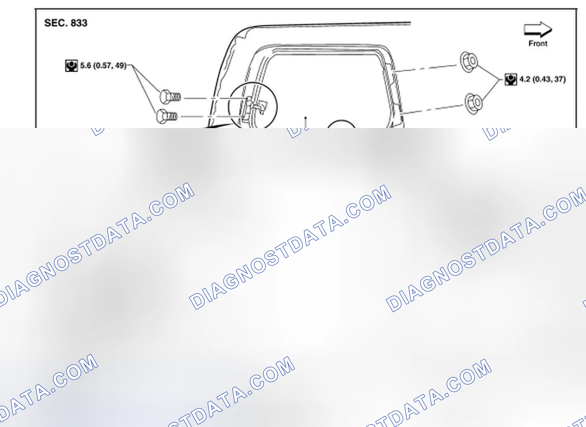 Scheme 95: Removal and Installation (with Rear Power Vent Windows)