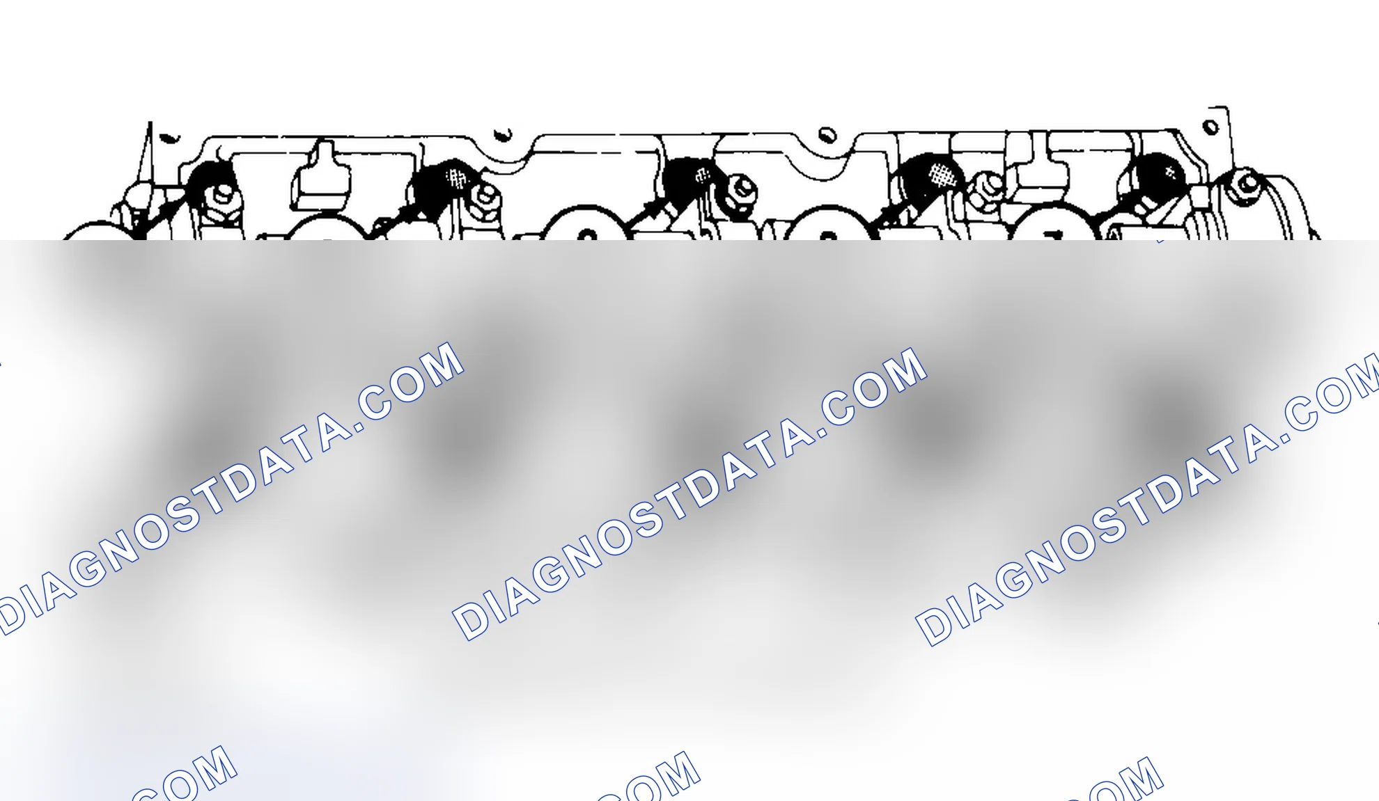 Scheme 3: Typical Cylinder Head Tightening or Loosening Sequence