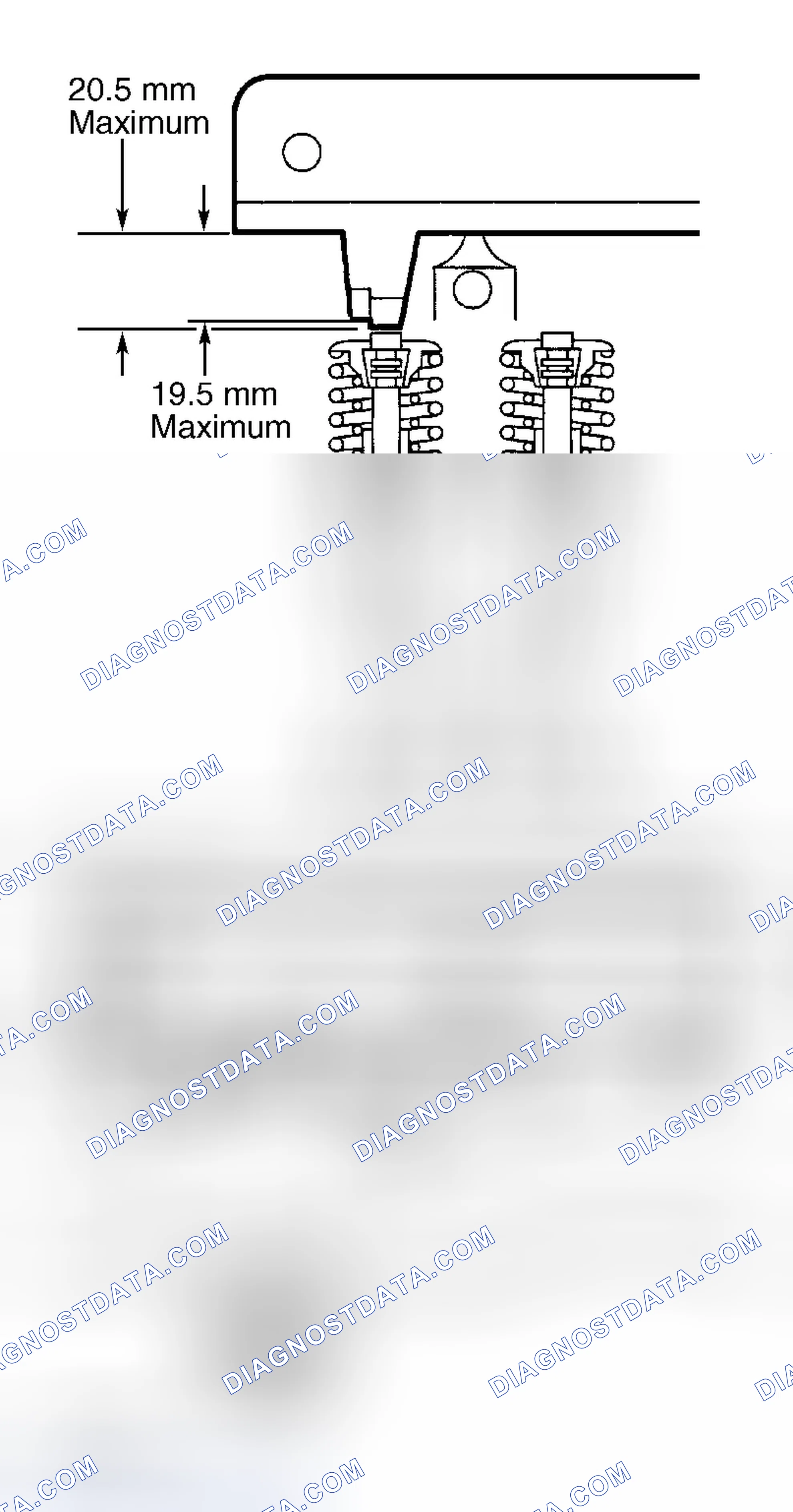 Scheme 1: VALVE CLEARANCE (2.0L & 2.3L)