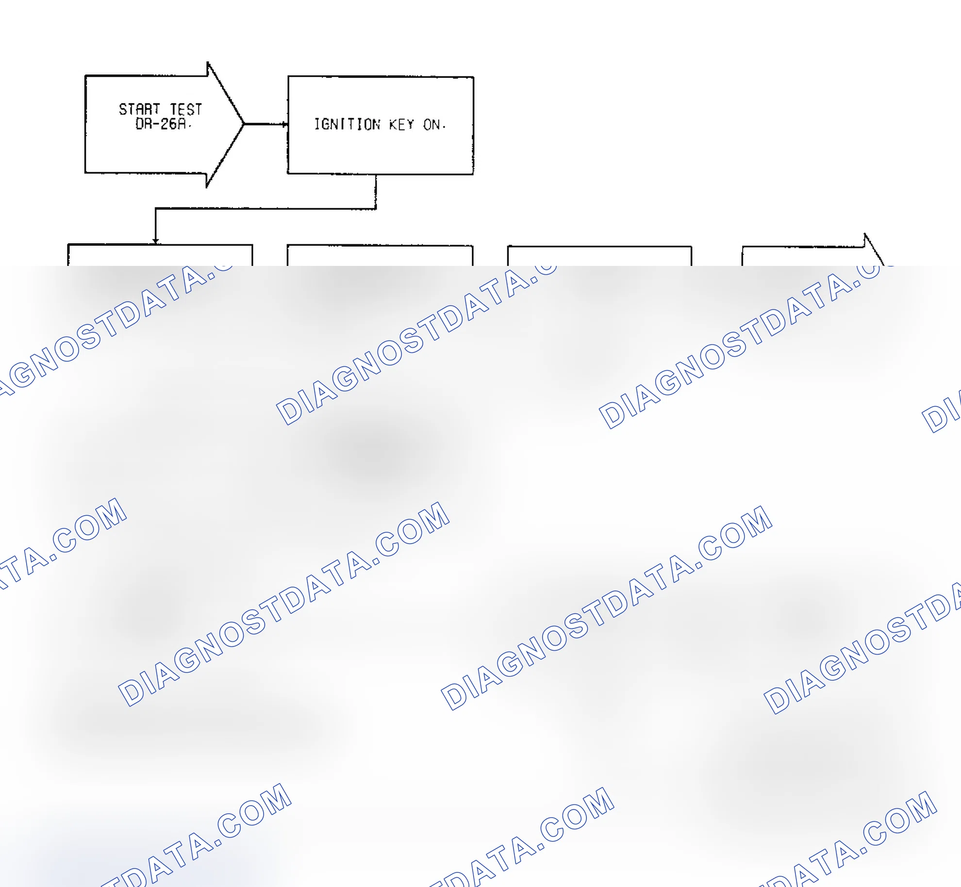 Scheme 314: Test DR-26A Code 42: Diagnostic Flow Chart (1 of 2)